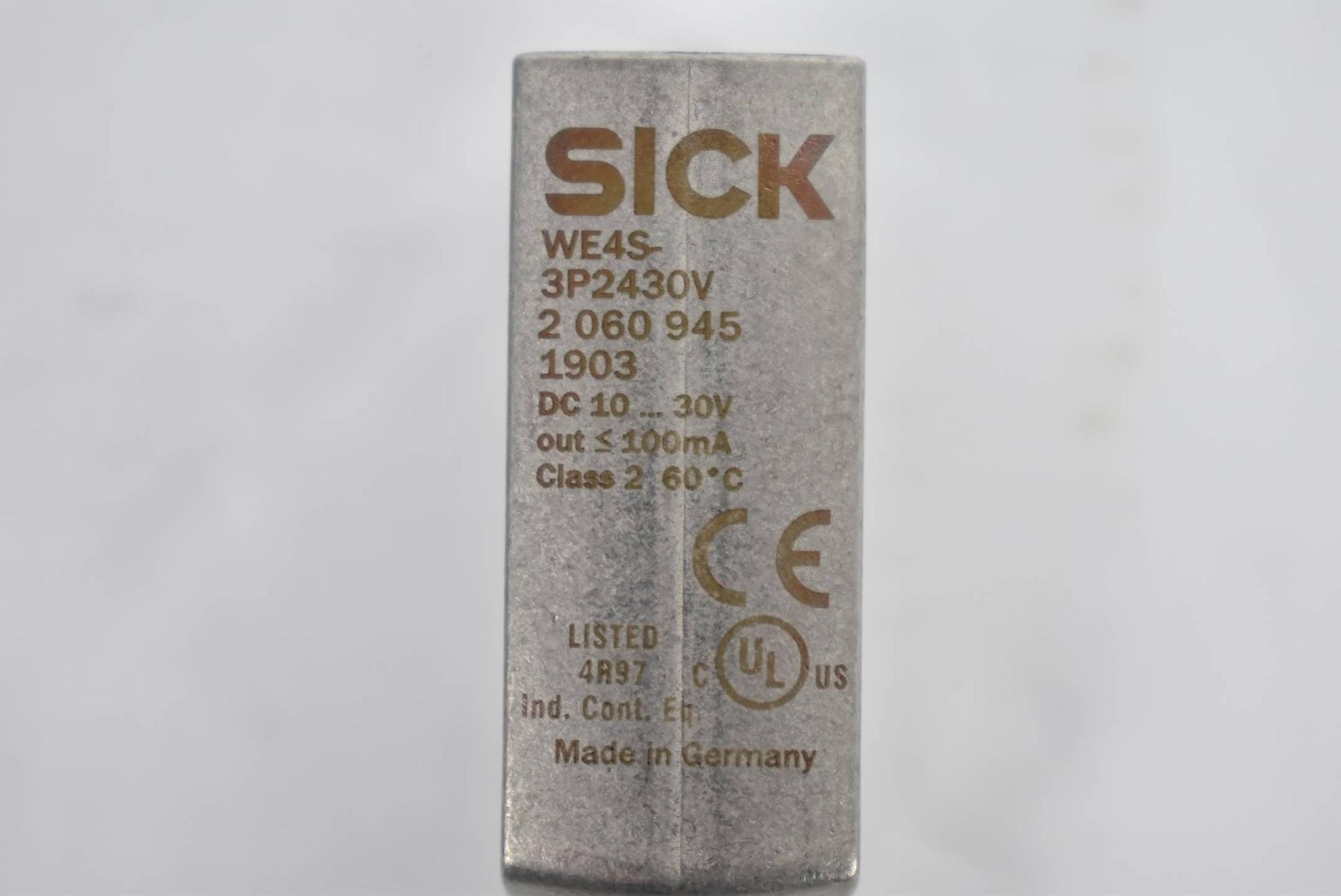 Produktfoto 2 von Sick Einweg-Lichtschranke WE4S-3P2430V ( 2060945 )