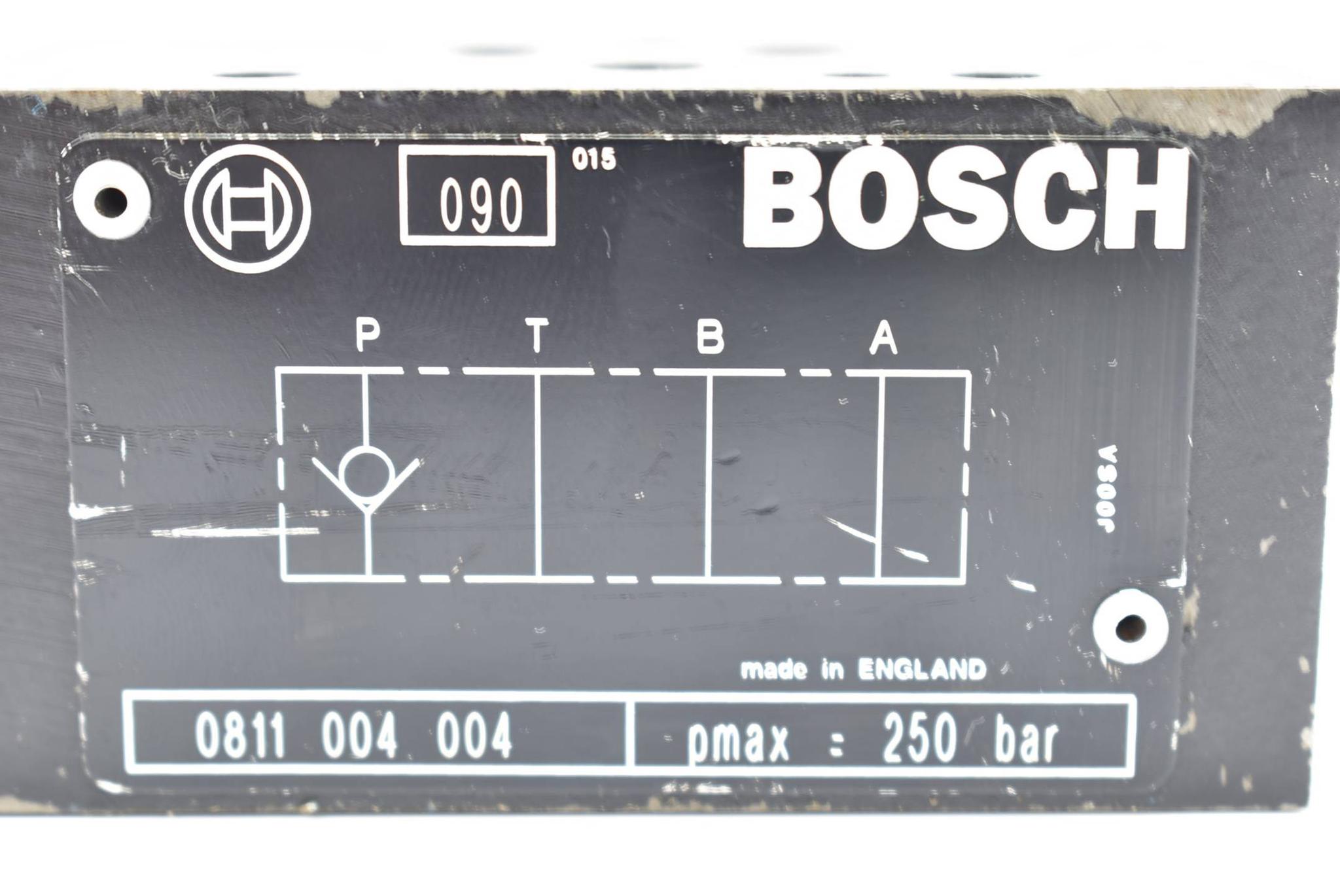 Produktfoto 2 von Bosch Regelventil Steuerventil 250 bar 0811 004 004 ( 0811004004 )