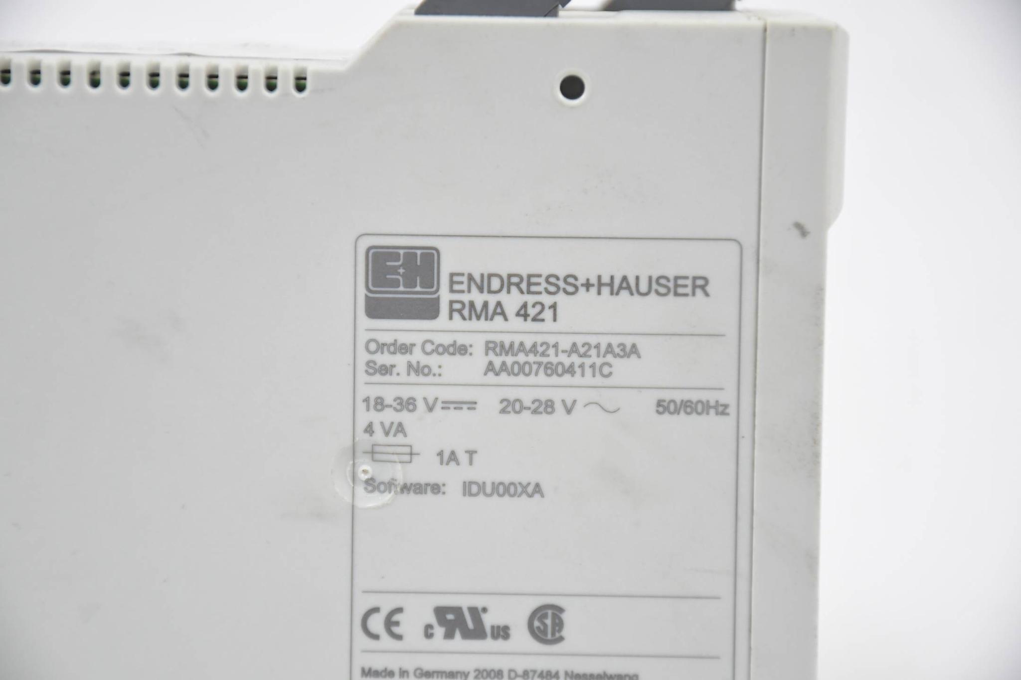 Produktfoto 2 von Endress+Hauser Grenzwertschalter RMA 421 RMA421-A21A3A