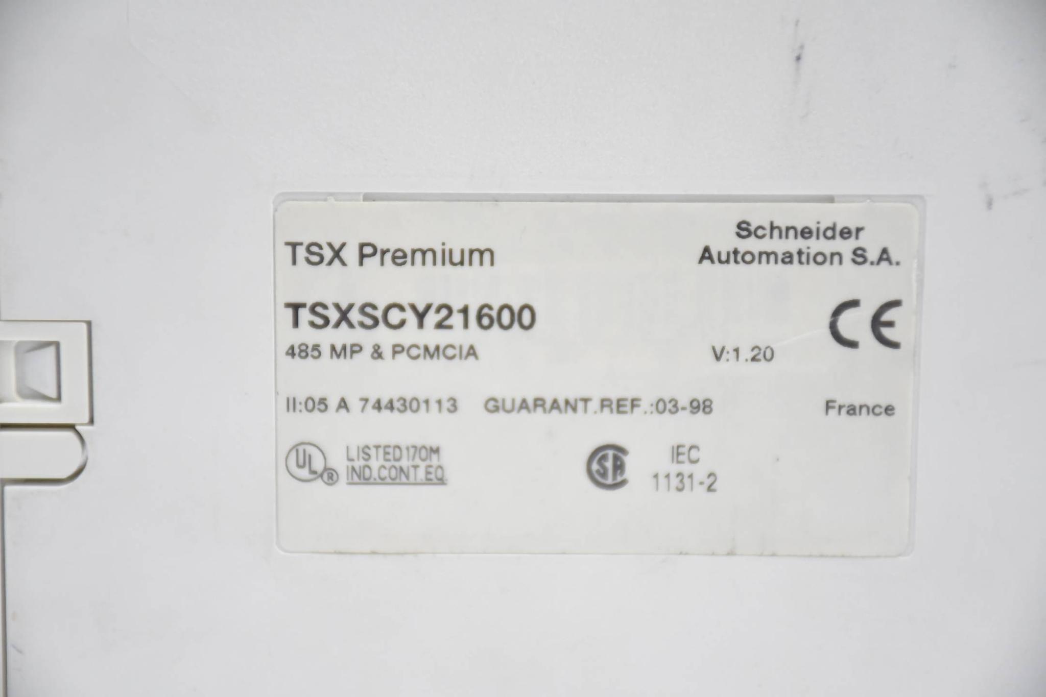 Produktfoto 2 von Schneider Automation TSX Premium TSXSCY21600