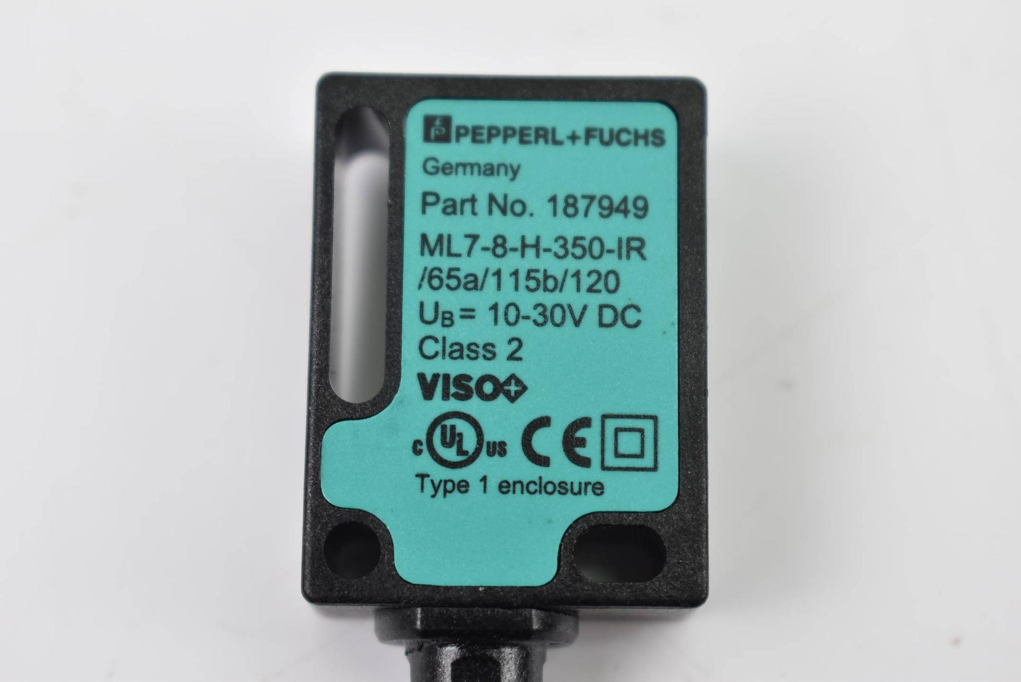 Produktfoto 2 von Pepperl+Fuchs fotoelektrischer Sensor 10-30VDC Class 2 ML7-8-H-350-IR ( 187949 )