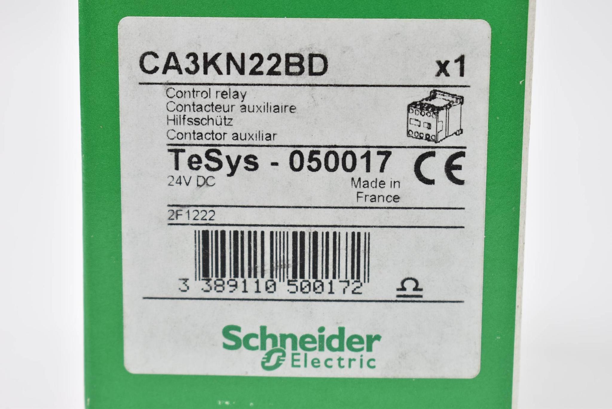 Produktfoto 2 von Schneider electric Hilfsschütz 24VDC CA3KN22BD ( 050017 )