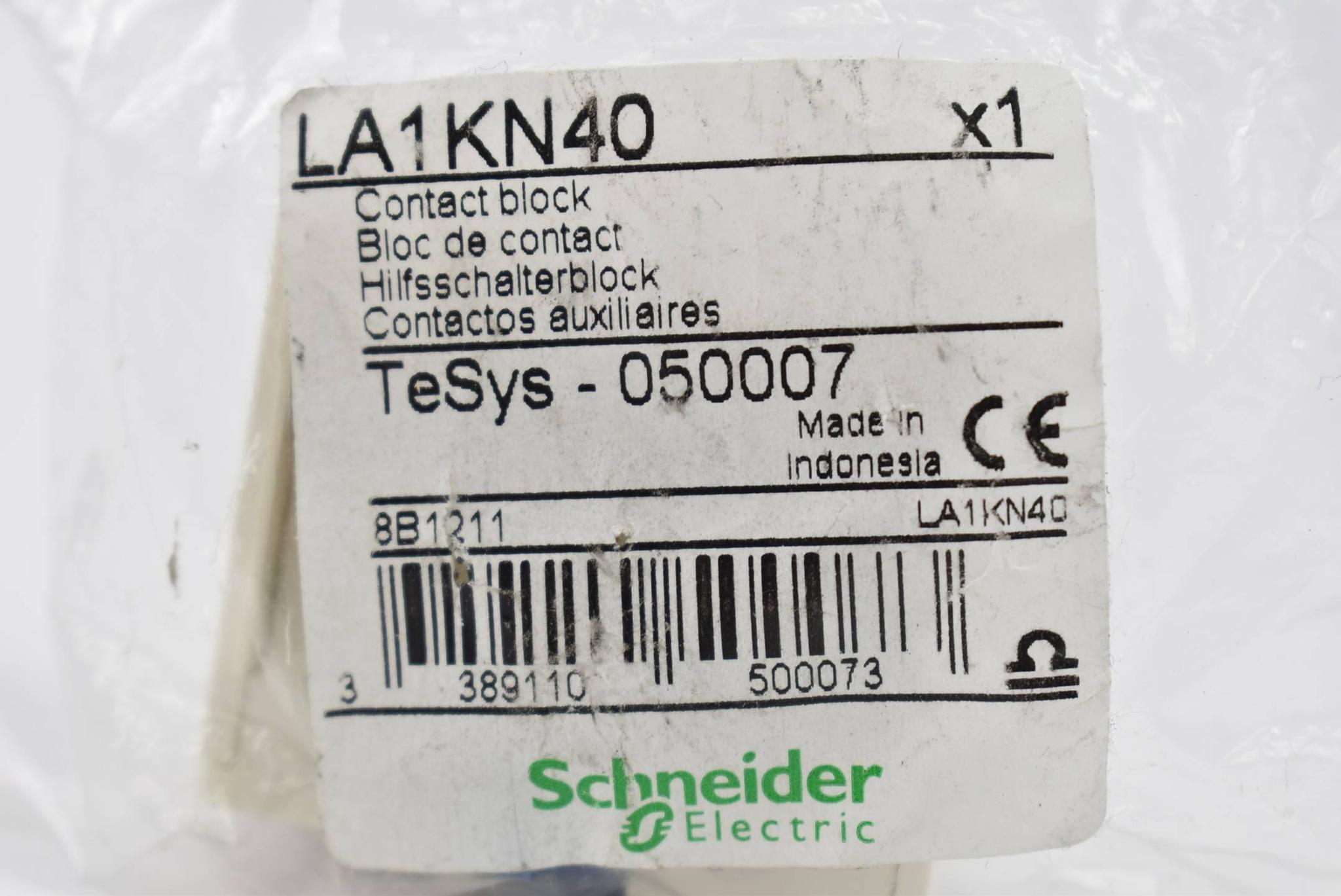 Produktfoto 2 von Schneider electric Hilfsschalterblock LA1KN40 ( 050007 )