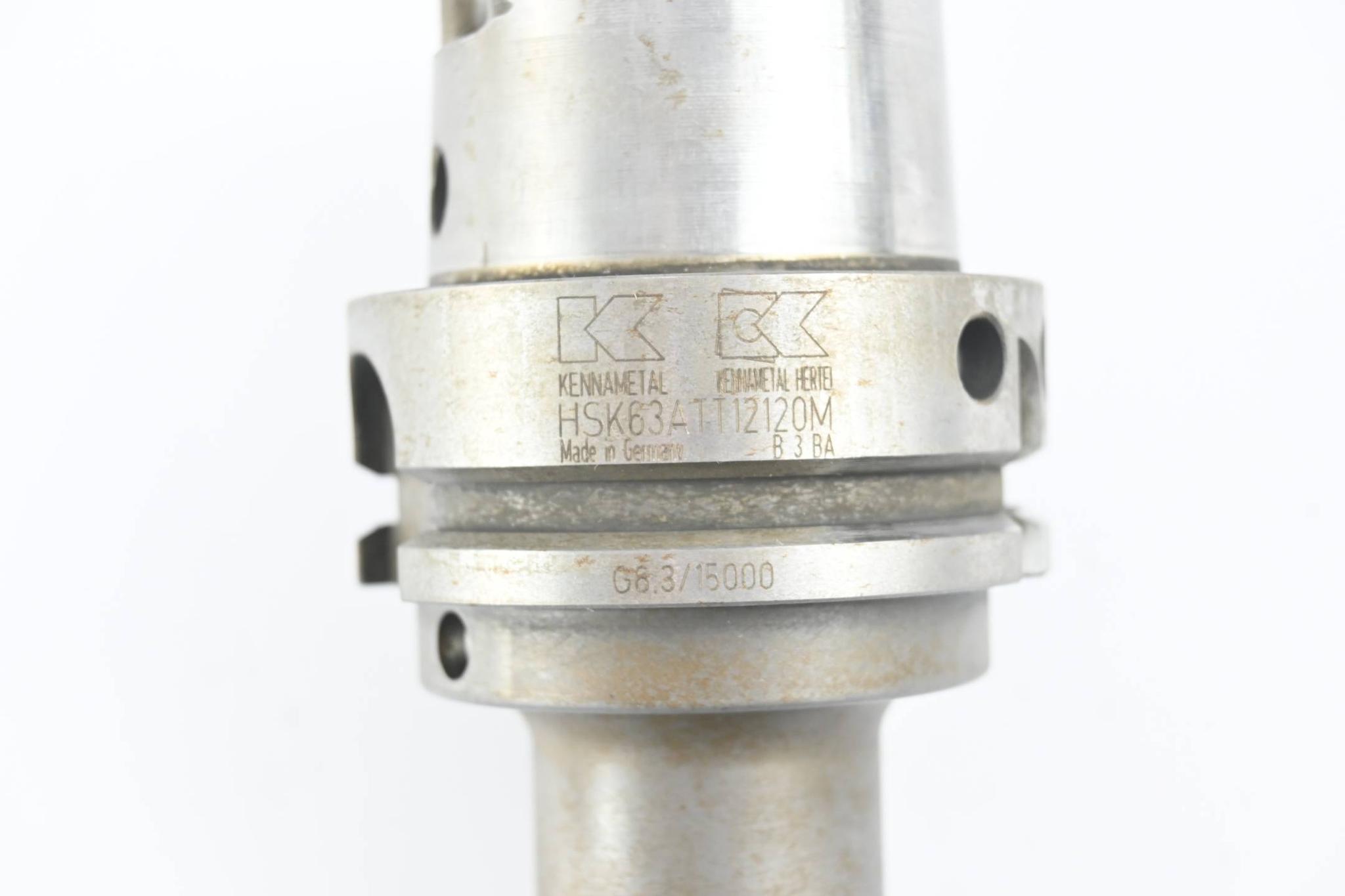 Produktfoto 2 von Kennametal HSK63ATT12120M inkl. VHM Bohrer Drm. 11,0