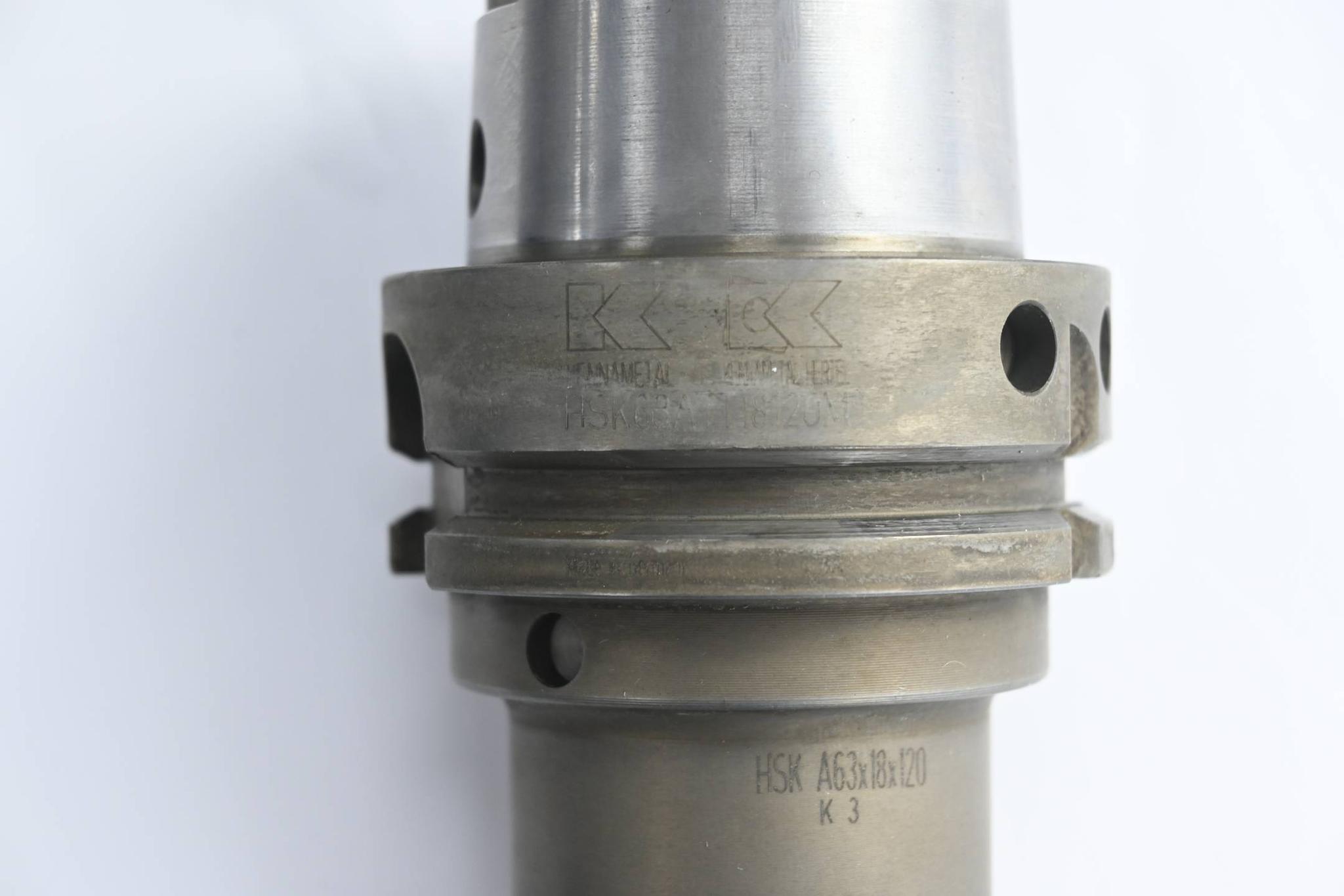 Produktfoto 2 von Kennametal HSK63ATT18120M inkl. VHM Stubo Drm. 13/16