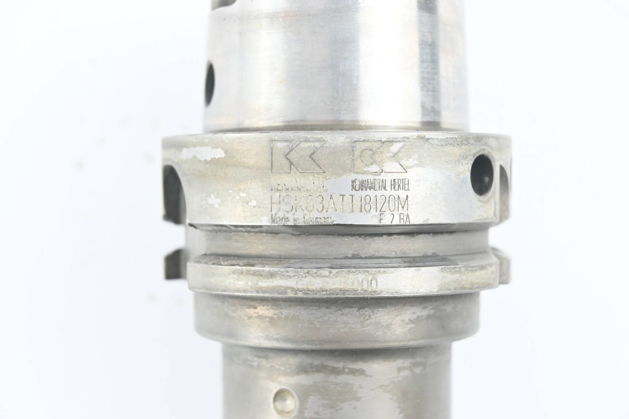 Produktfoto 2 von Kennametal HSK63ATT18120M inkl. VHM Schaftfräser Drm. 18