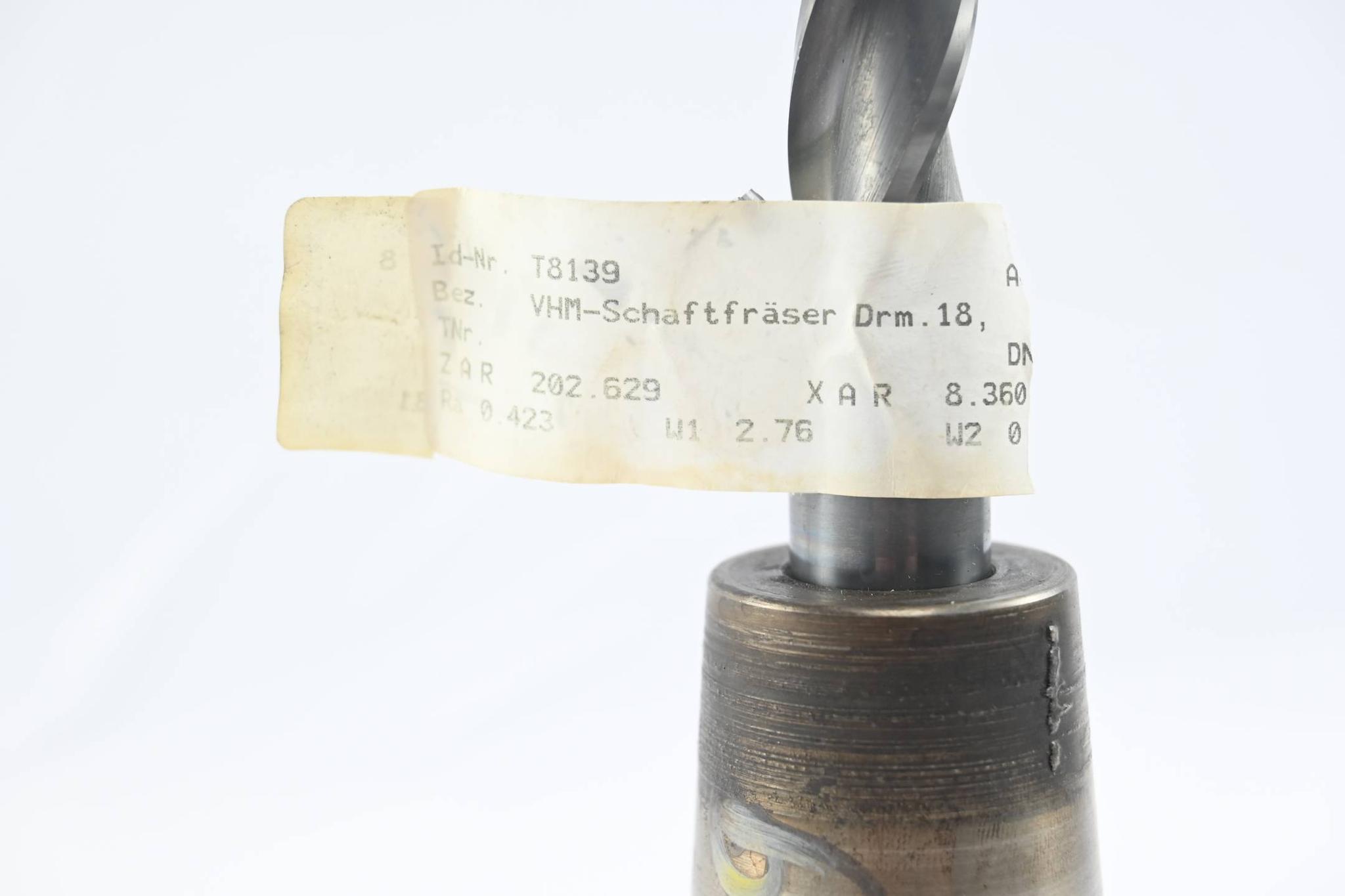 Produktfoto 3 von Kennametal HSK63ATT18120M inkl. VHM Schaftfräser Drm. 18