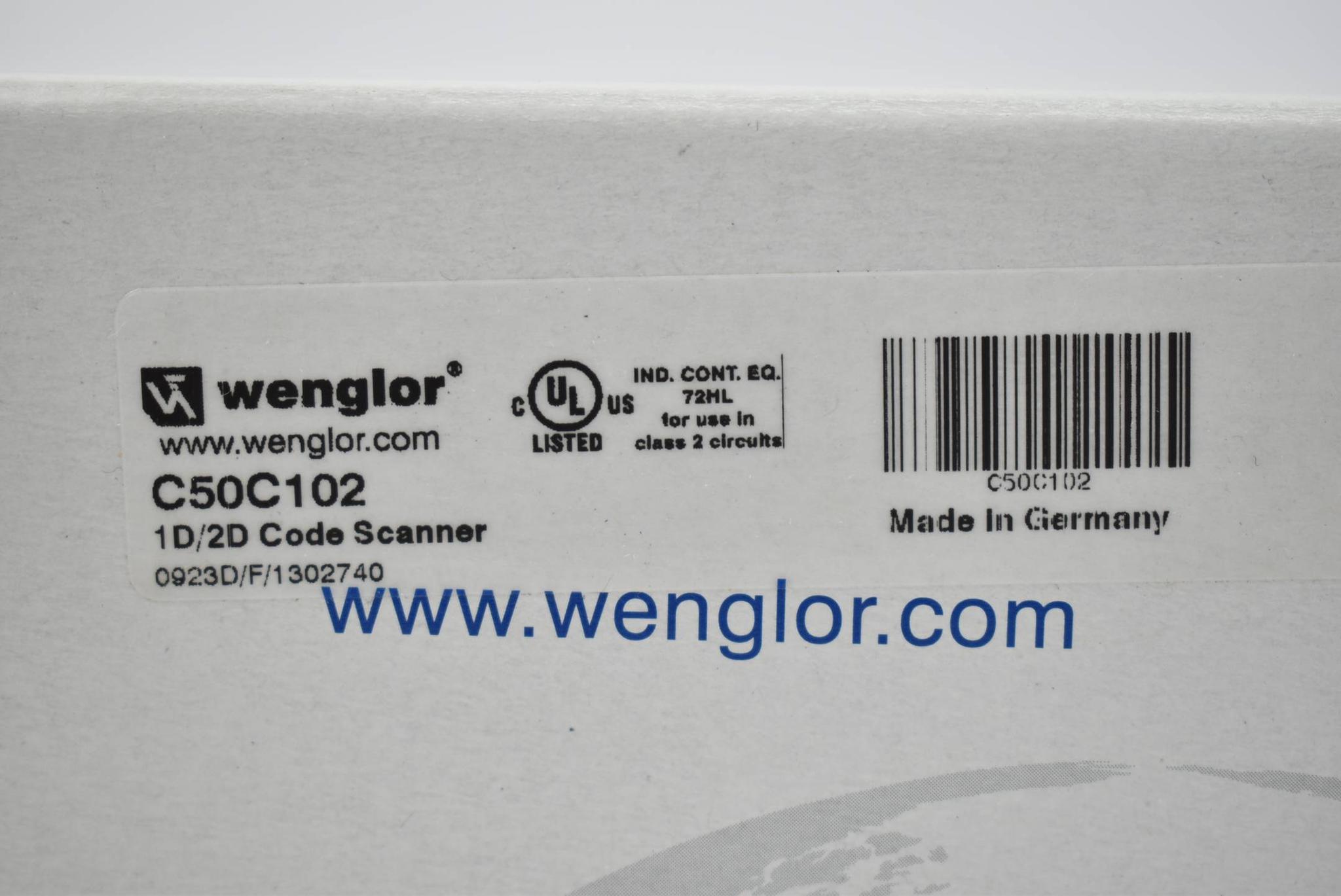 Produktfoto 4 von Wenglor 1D/2D Code Scanner C50C102