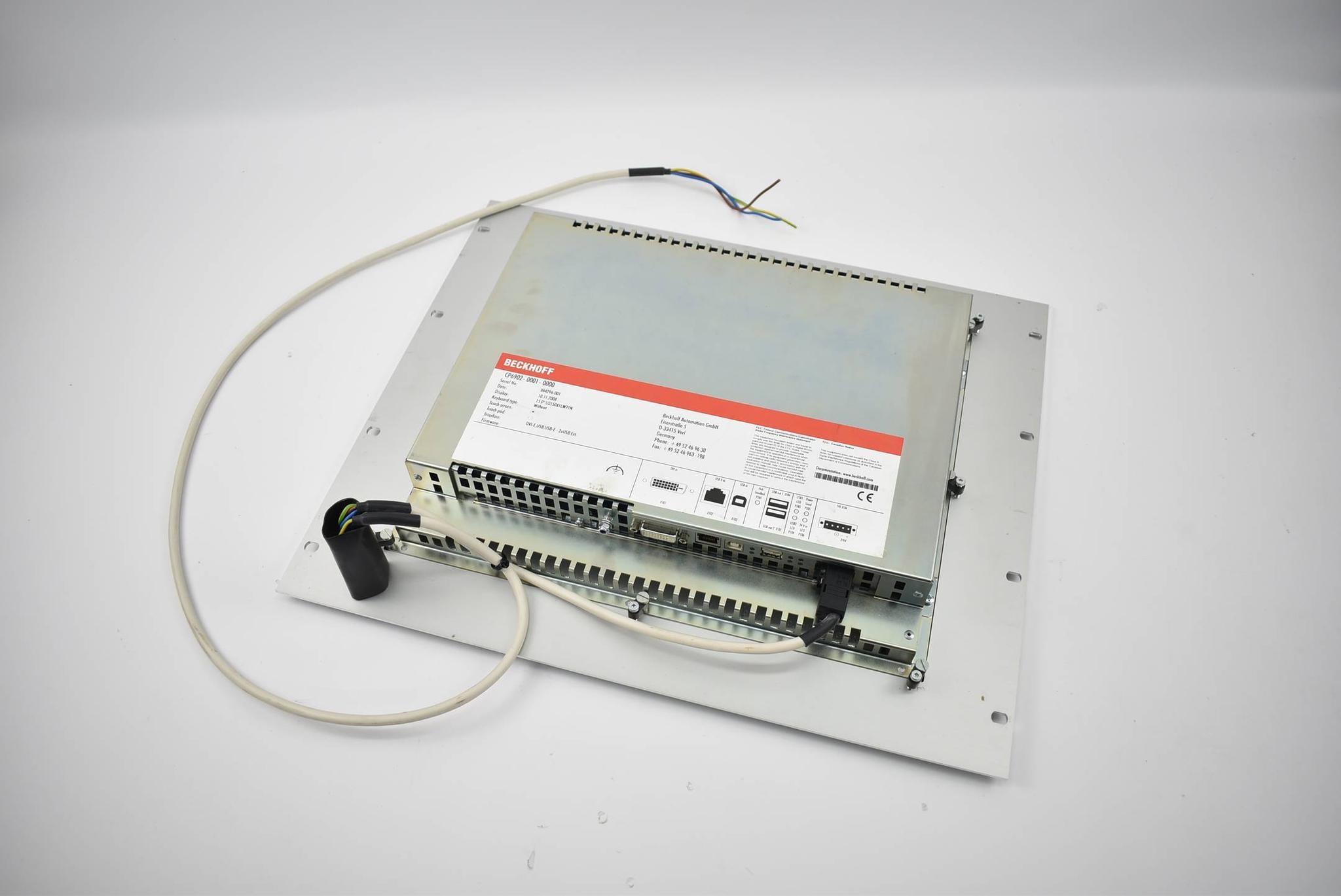 Produktfoto 2 von Beckhoff Touchscreen CP6802-0001-0000 ( CP 6802-0001-0000 ) inkl. Rahmen