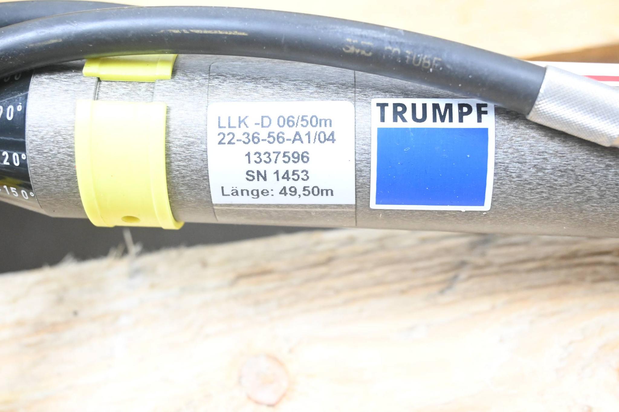 Produktfoto 2 von Trumpf Lichtleiterkabel LLK-D 06/50m ( 22-36-56-A1/04 ) 1337596