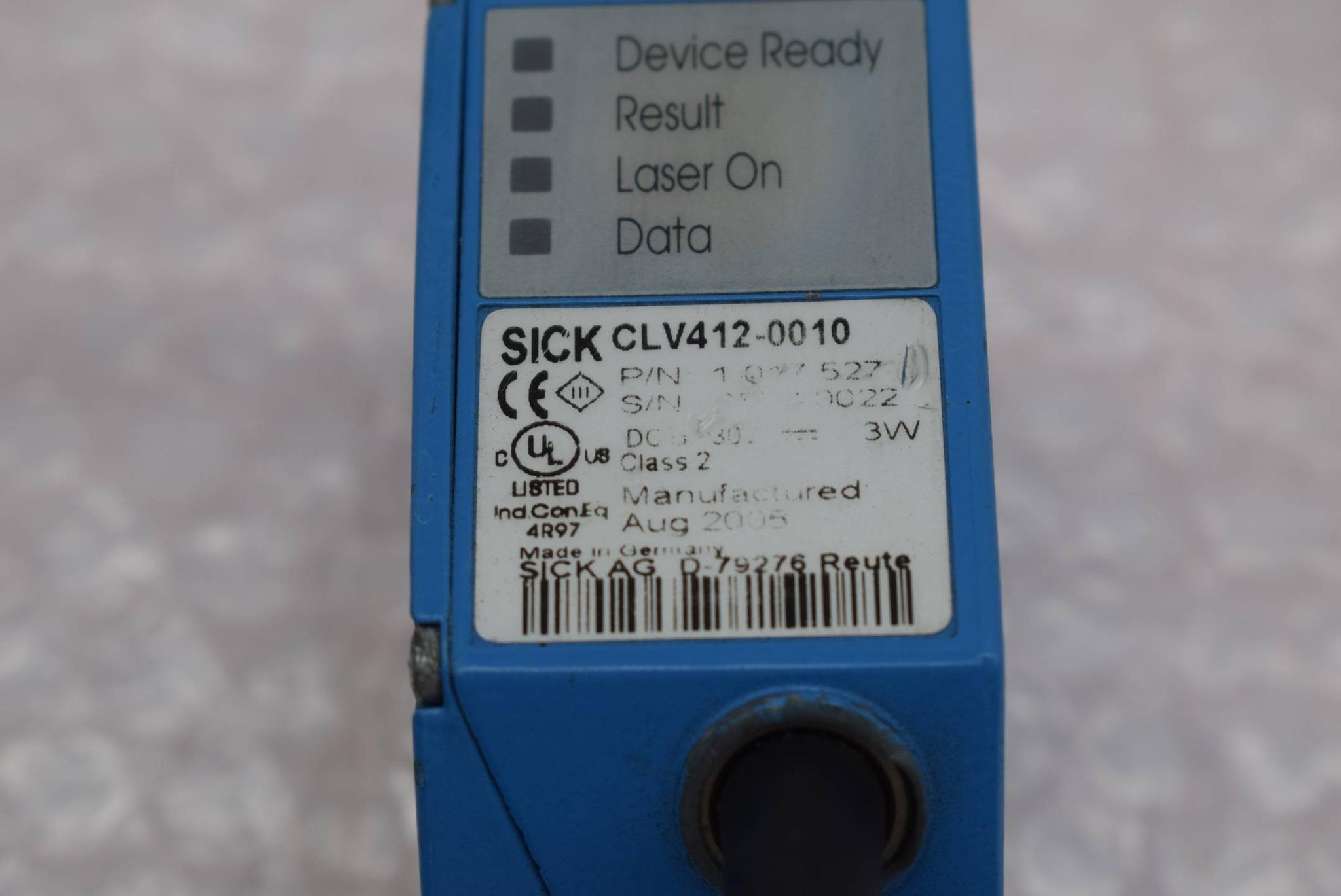 Produktfoto 2 von Sick Barcode Laser Scanner CLV412-0010