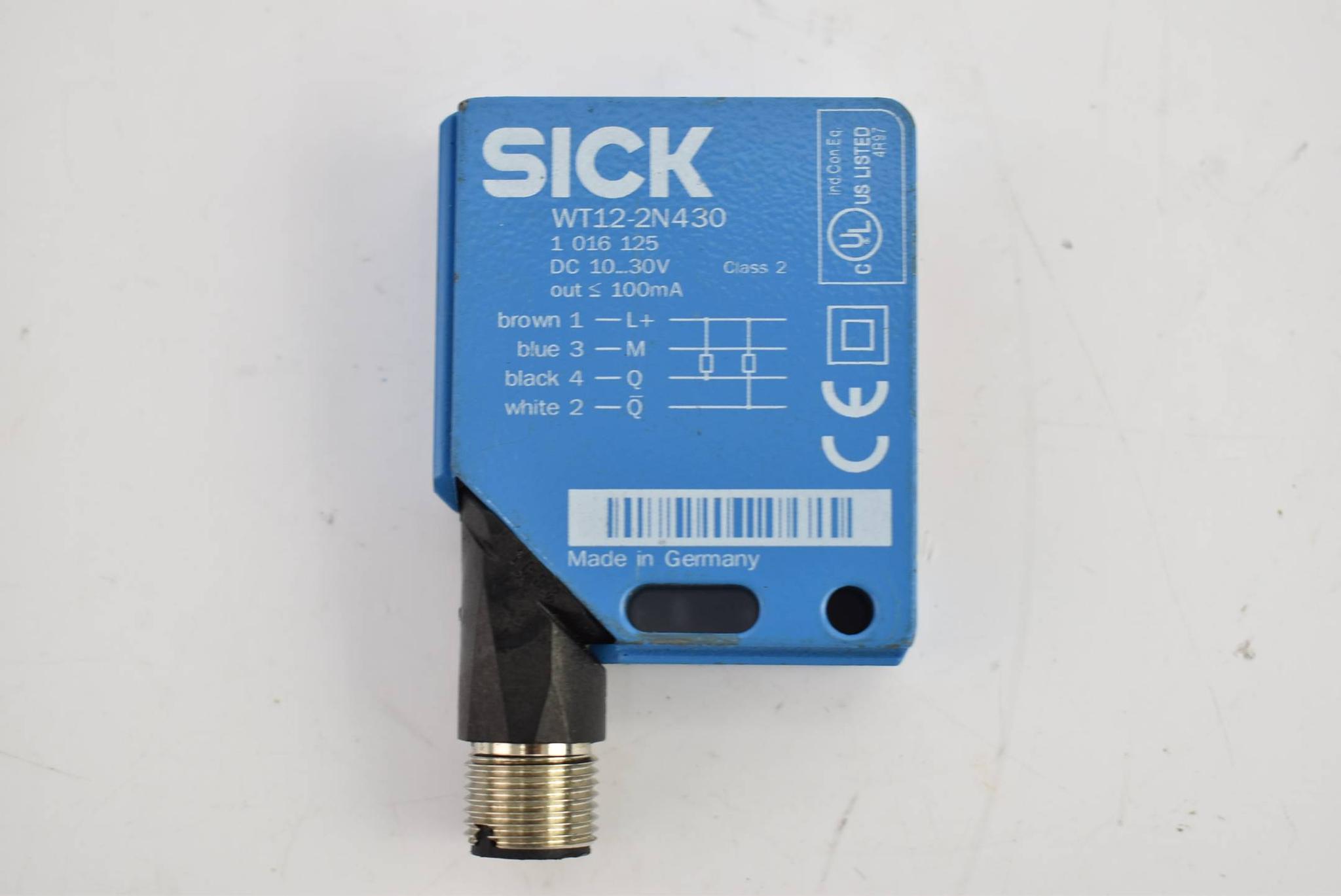 Produktfoto 1 von SICK Fotoelektrischer Sensor WT12-2N430 ( 1016125 )