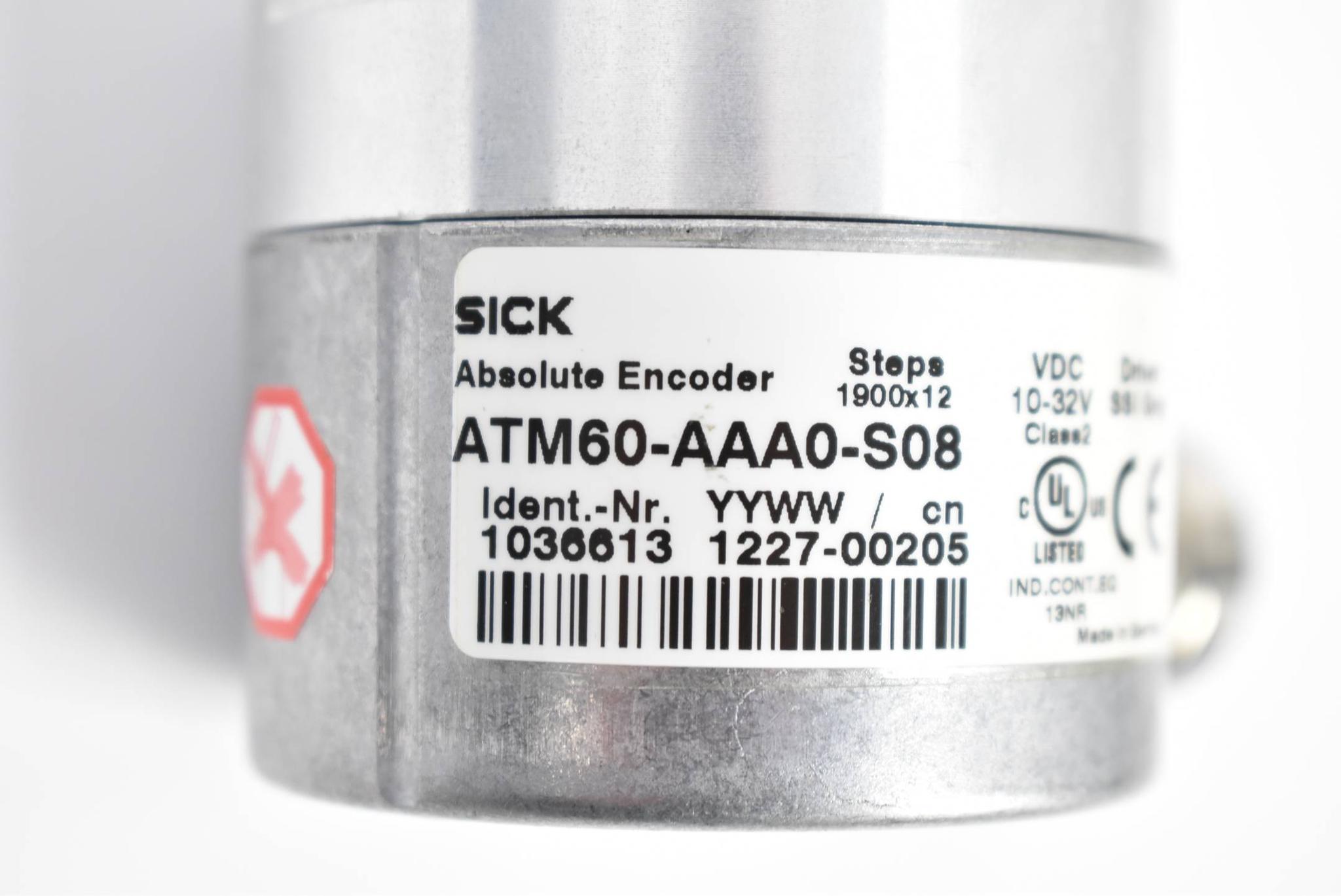 Produktfoto 2 von Sick Absolute Encoder ATM60-AAA0-S08 ( 1036613 )