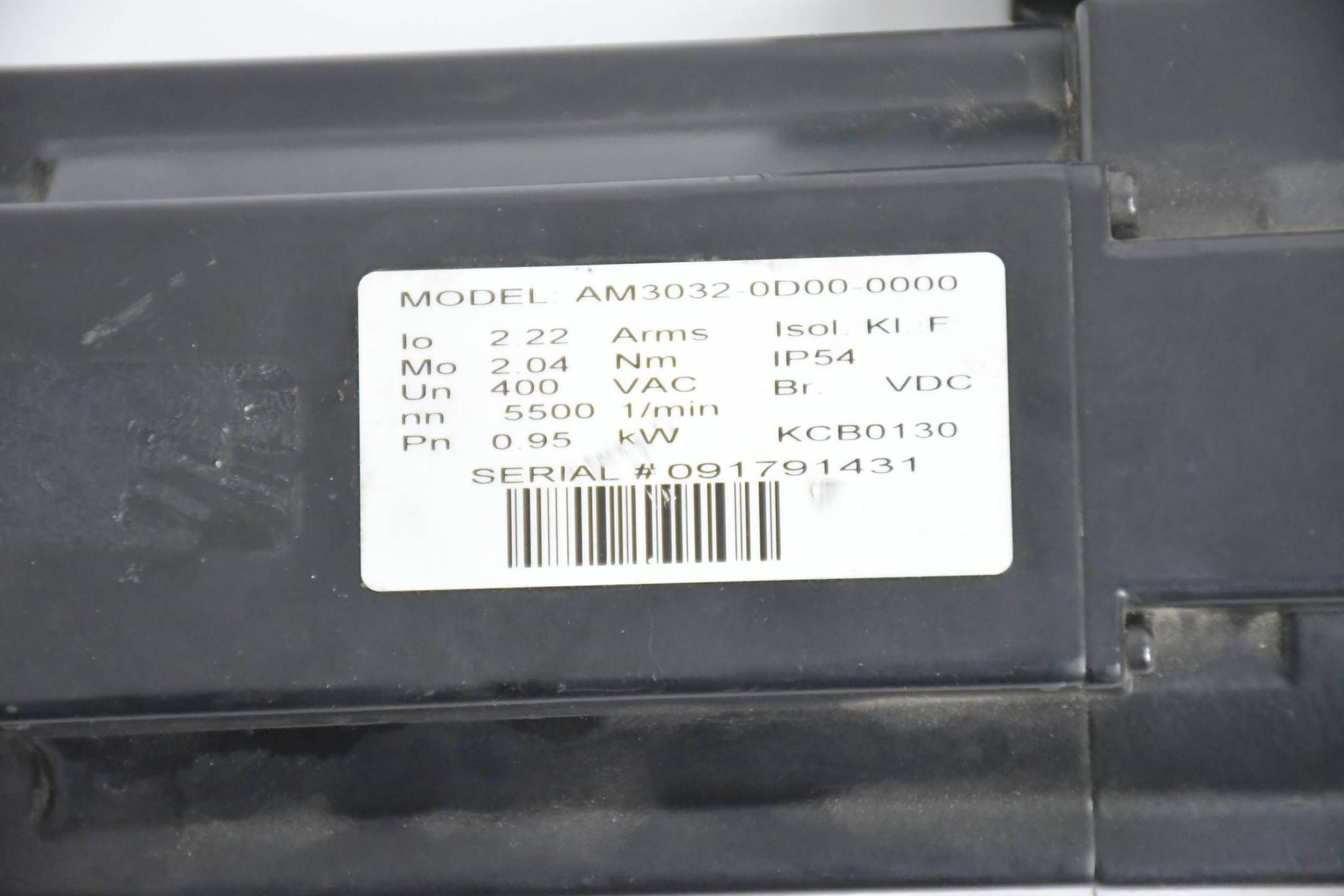 Produktfoto 2 von Beckhoff Servomotor AM3032-0D00-0000