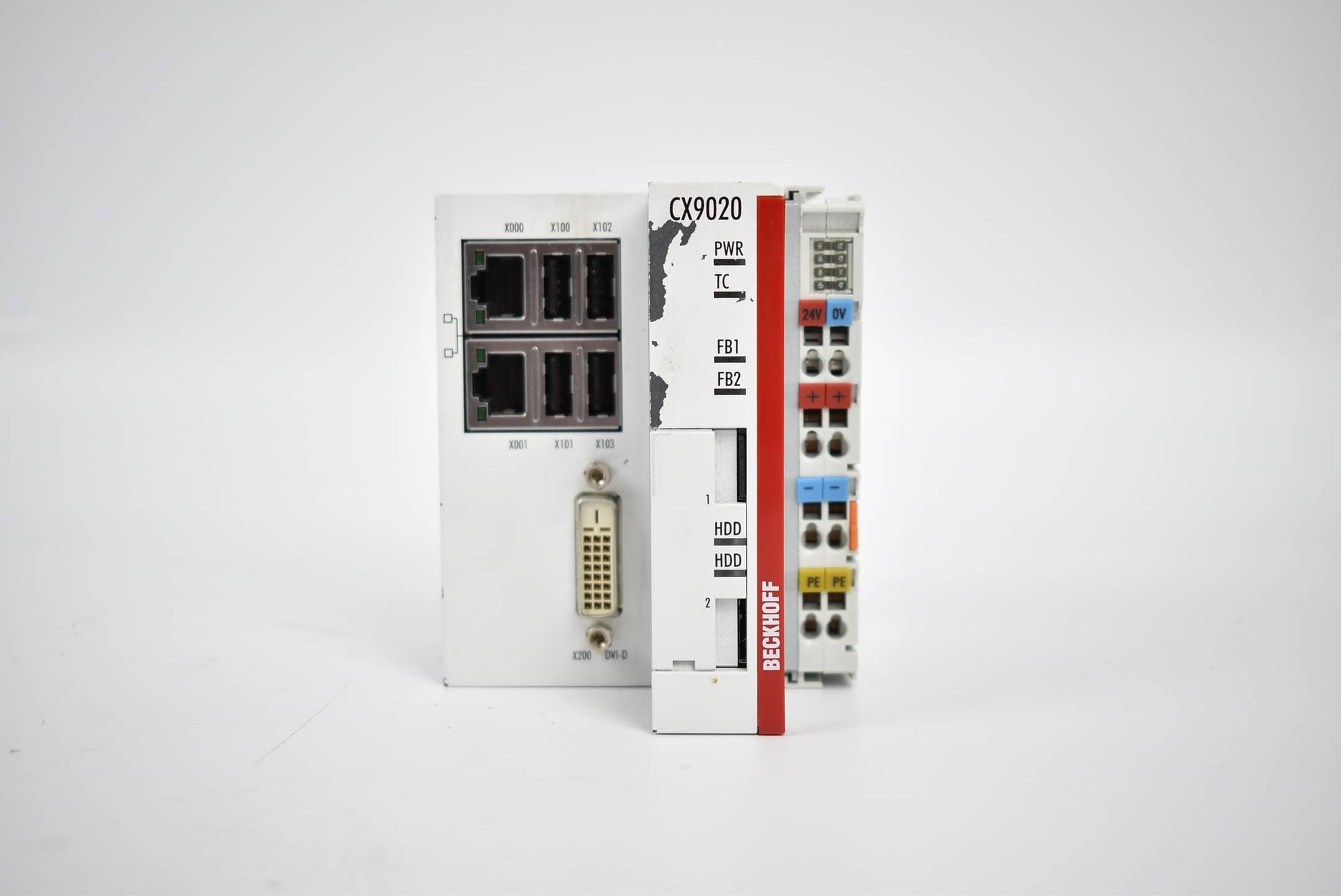 Produktfoto 1 von Beckhoff CPU-Grundmodul 24 VDC max- 4A CX9020-0115