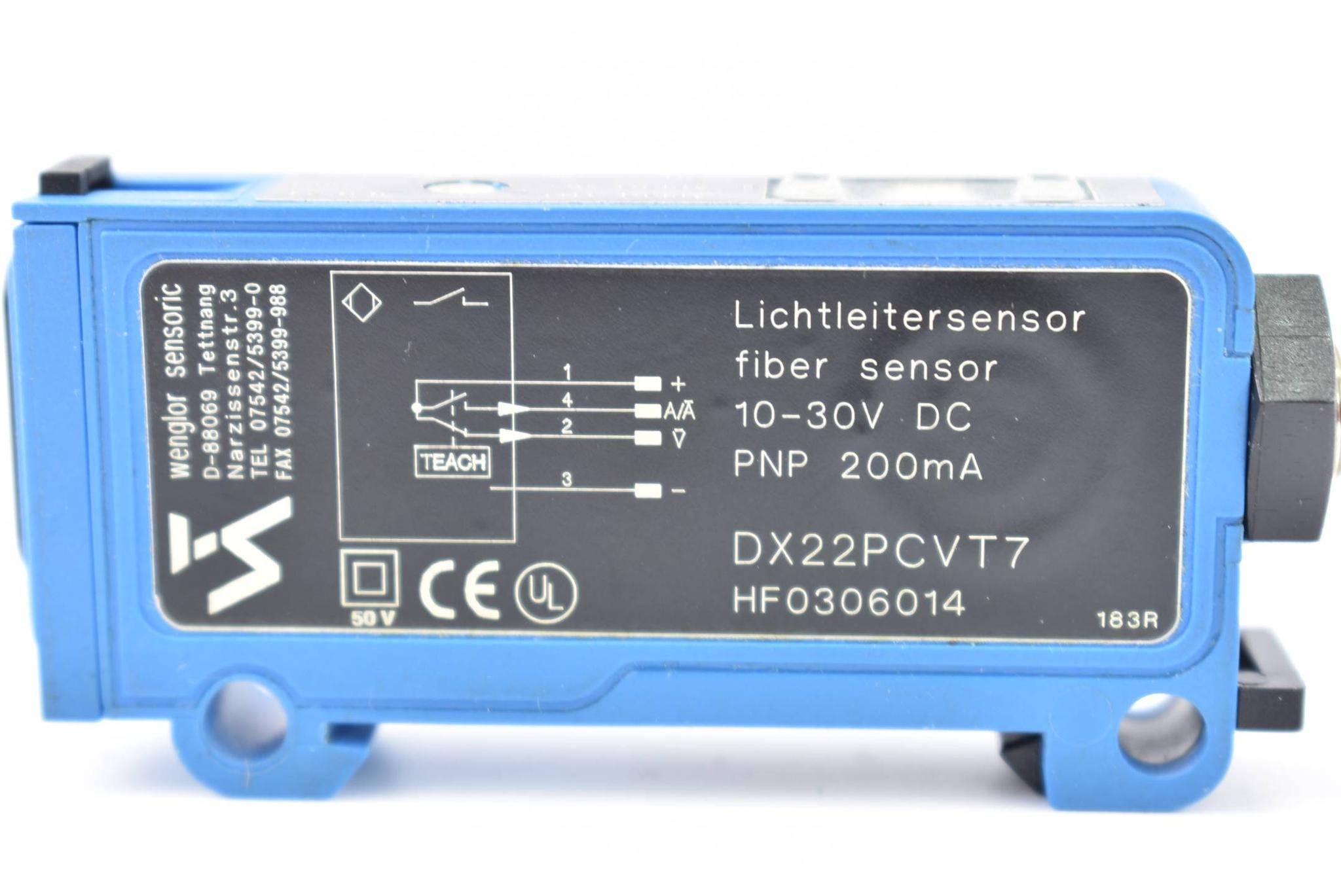 Produktfoto 2 von Wenglor Lichtleitsensor 10-30 V DC 200 mA DX22PCVT7