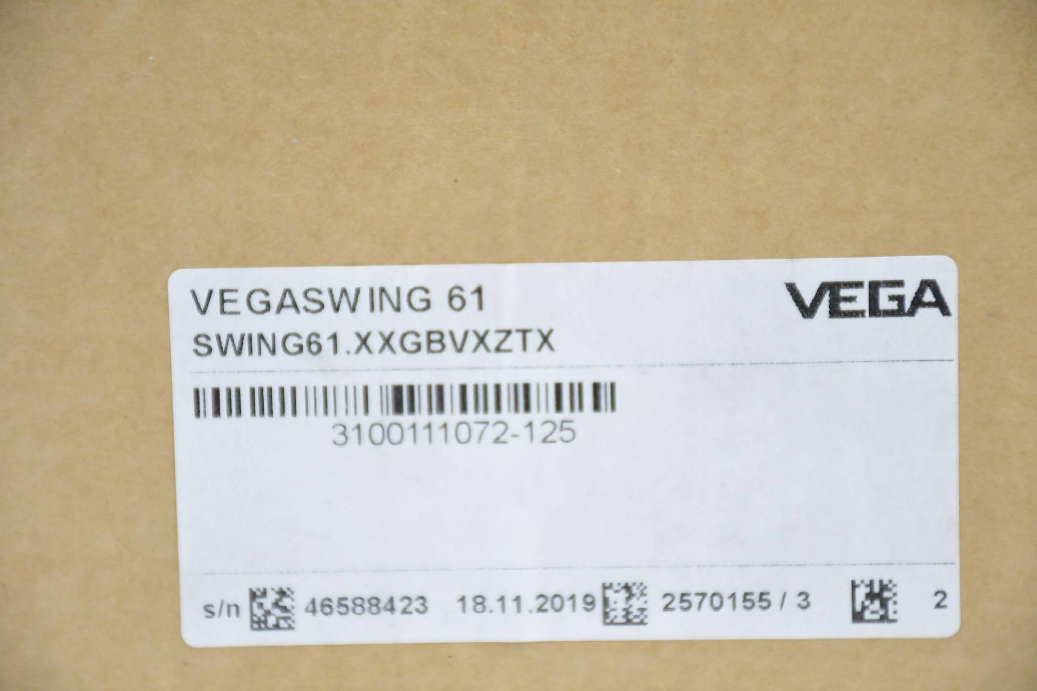 Produktfoto 3 von Vega Vibrationsgrenzschalter Vegaswing 61 SWING61.XXGBVXZTX