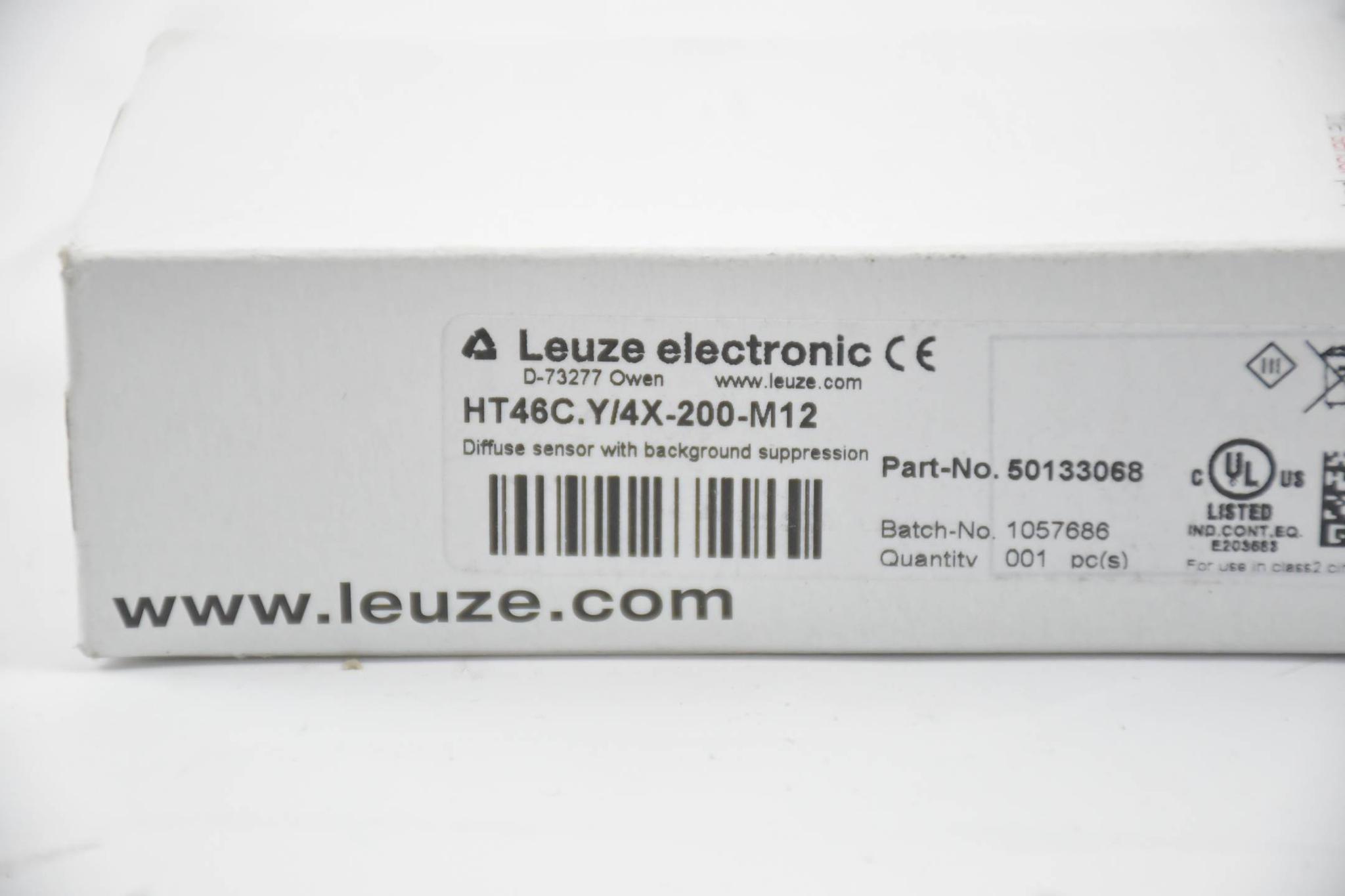 Produktfoto 3 von Leuze Taster Hintergrundausblendung HT46C.Y/4X-200-M12 ( 50133068 )