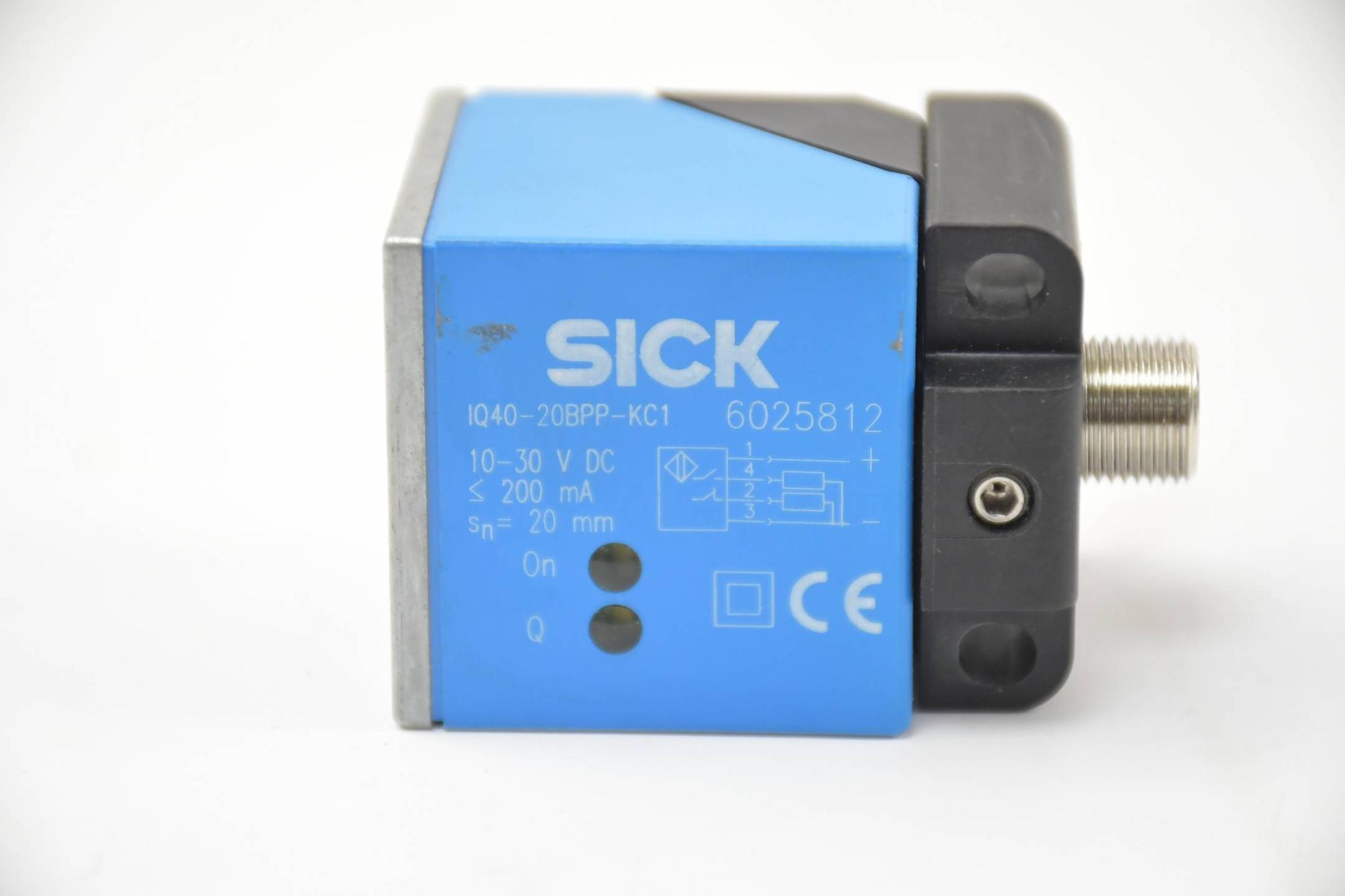 Produktfoto 2 von Sick Induktiver Näherungssensor IQ Standard IQ40-20BPP-KC1 ( 6025812 )