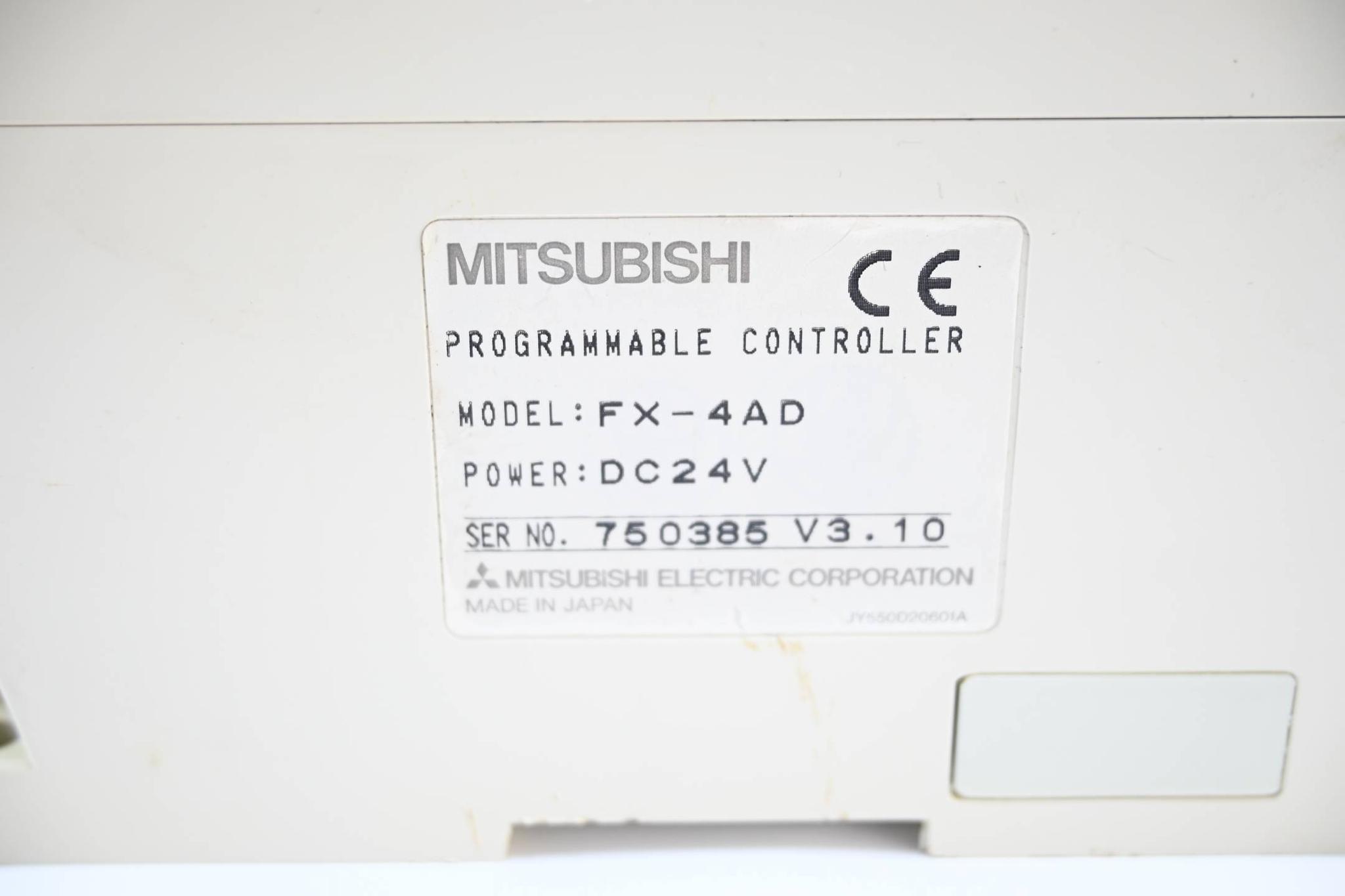 Produktfoto 2 von Mitsubishi Programmable Controller FX-4AD