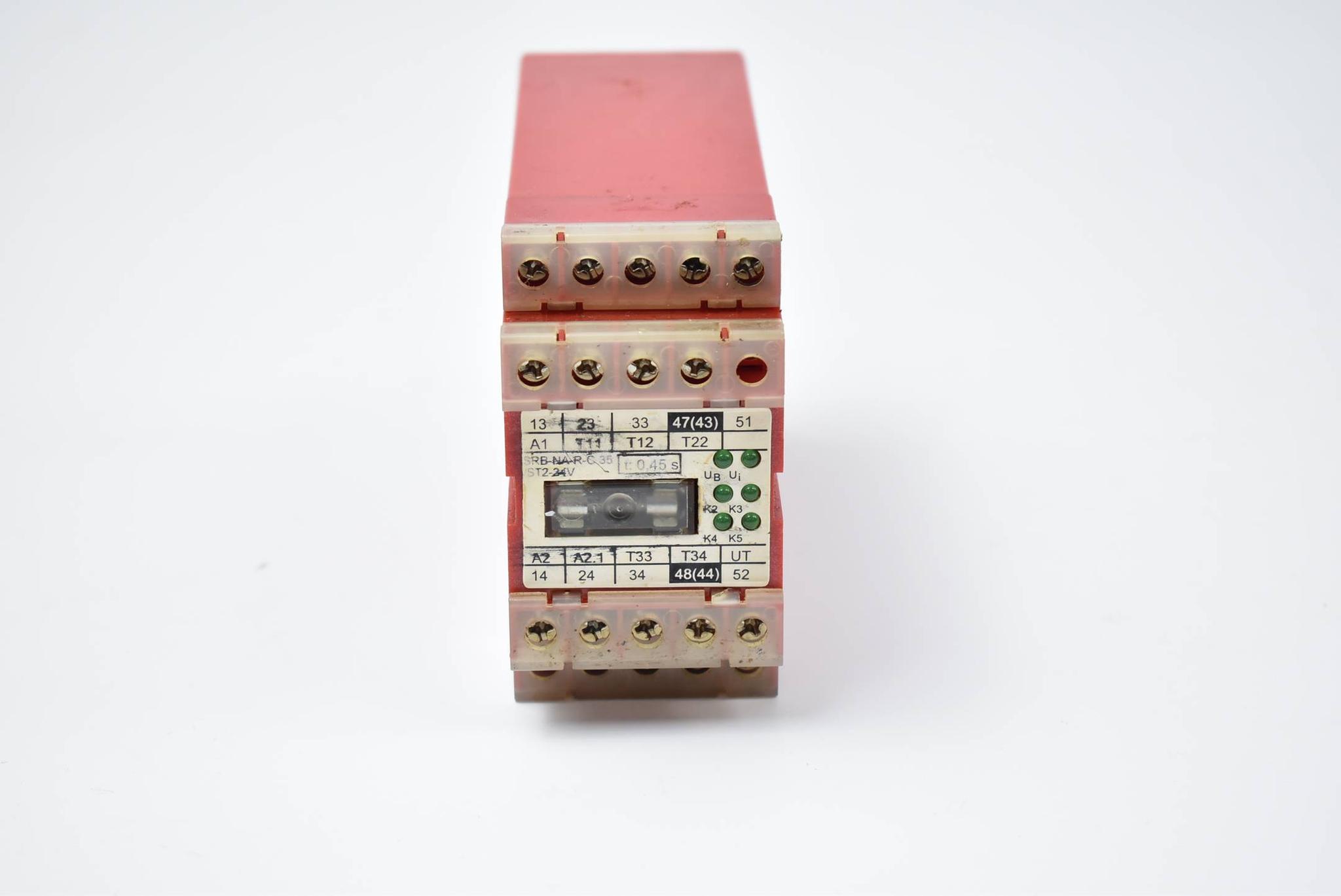 Produktfoto 1 von Elan Schmersal Sicherheitsrelais 220mA 24VAC SRB-NA-R-C.35/ST2-24V