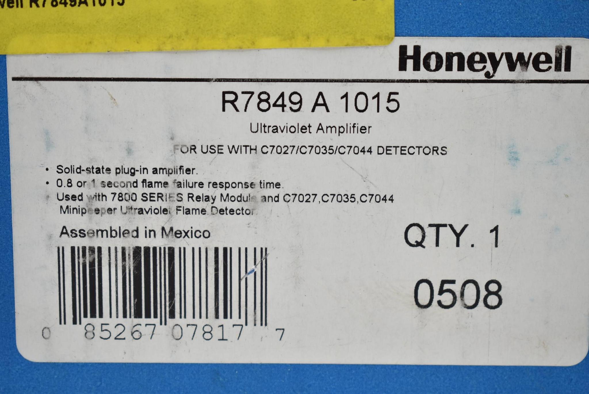 Produktfoto 3 von Honeywell Ultraviolet Amplifier R7849 A 1015