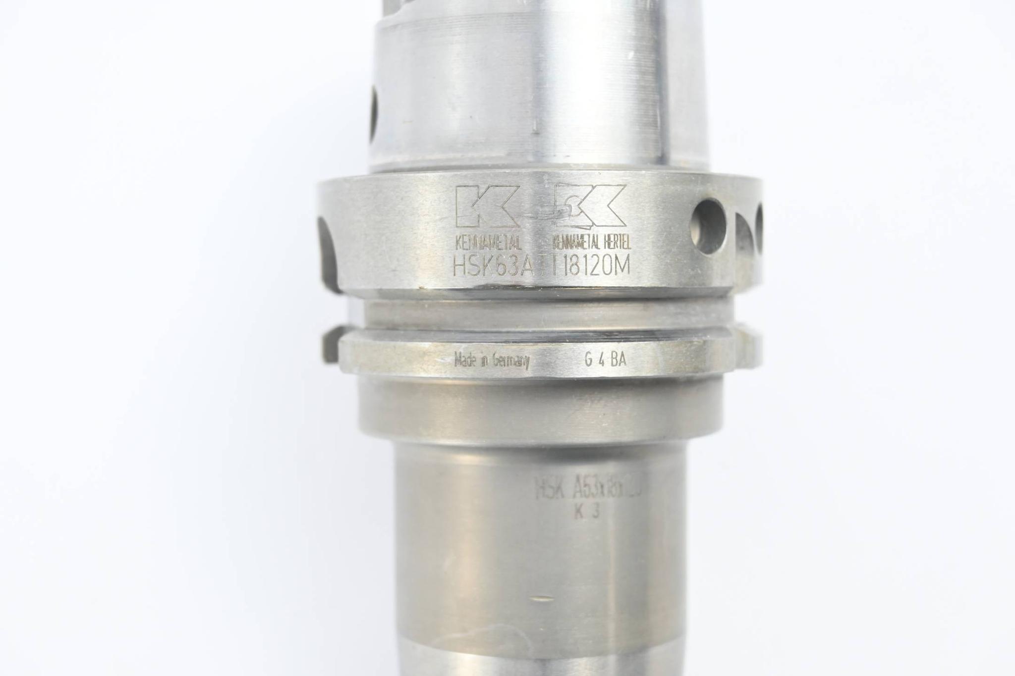 Produktfoto 2 von Kennametal HSK63ATT18120M inkl. Bohrer