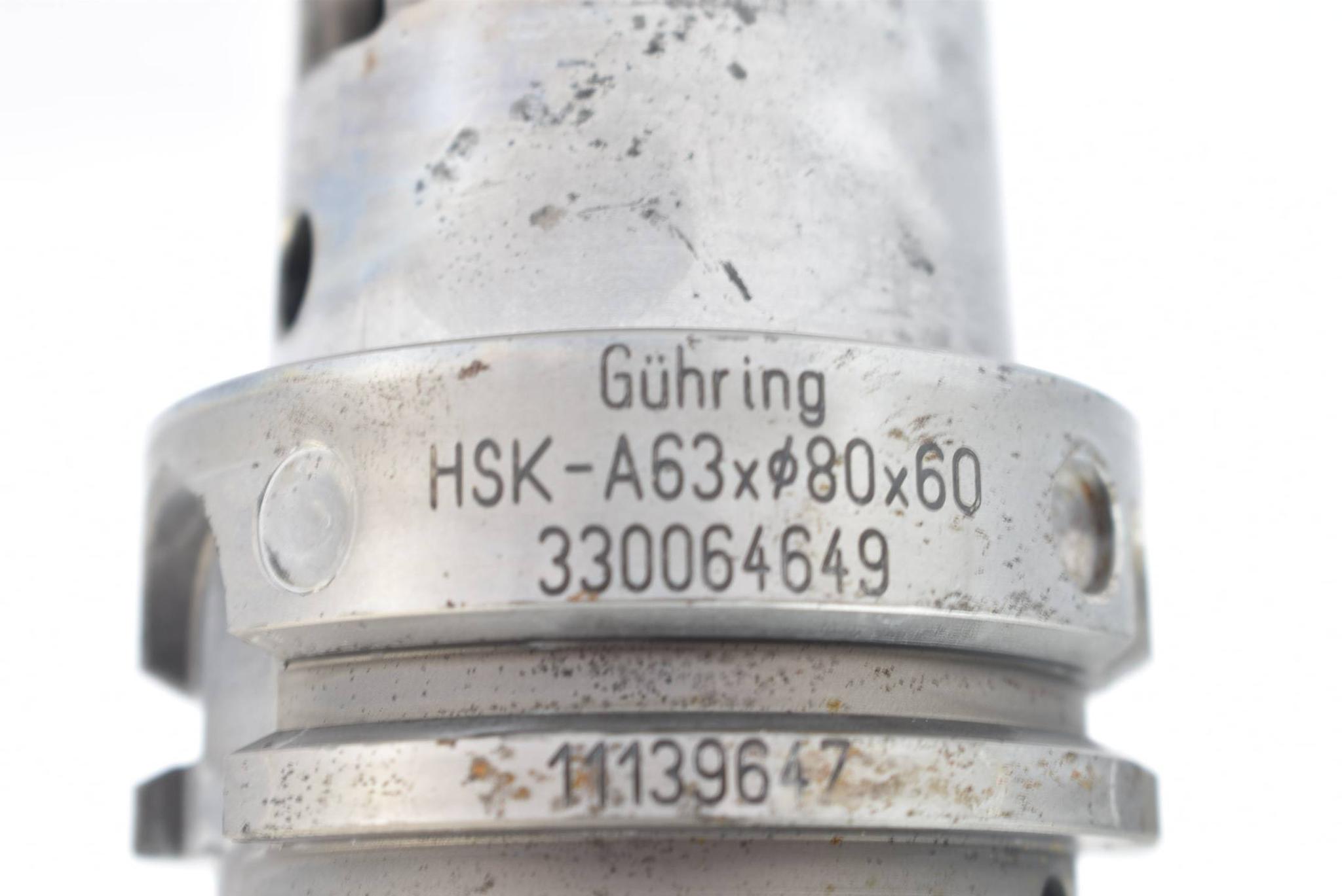 Gühring HSK-A63x⌀80x60 (330064649 ) ⌀88,951 + Mapal 673812 ( F30024376-000/c )