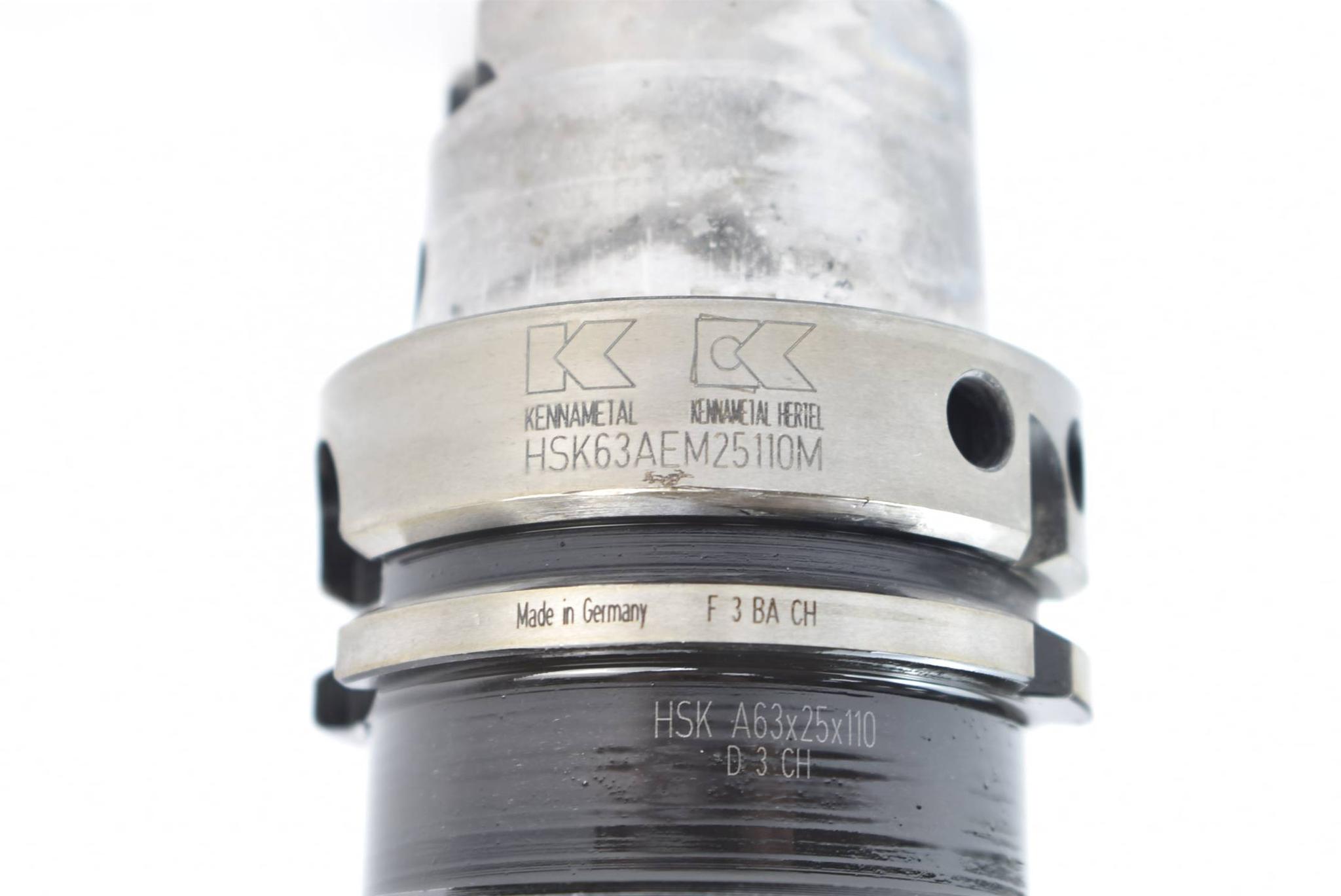 Produktfoto 2 von Kennametal HSK63AEM25110M ( HSK A63x25x110 D3 CH ) + Multistep 11290420200