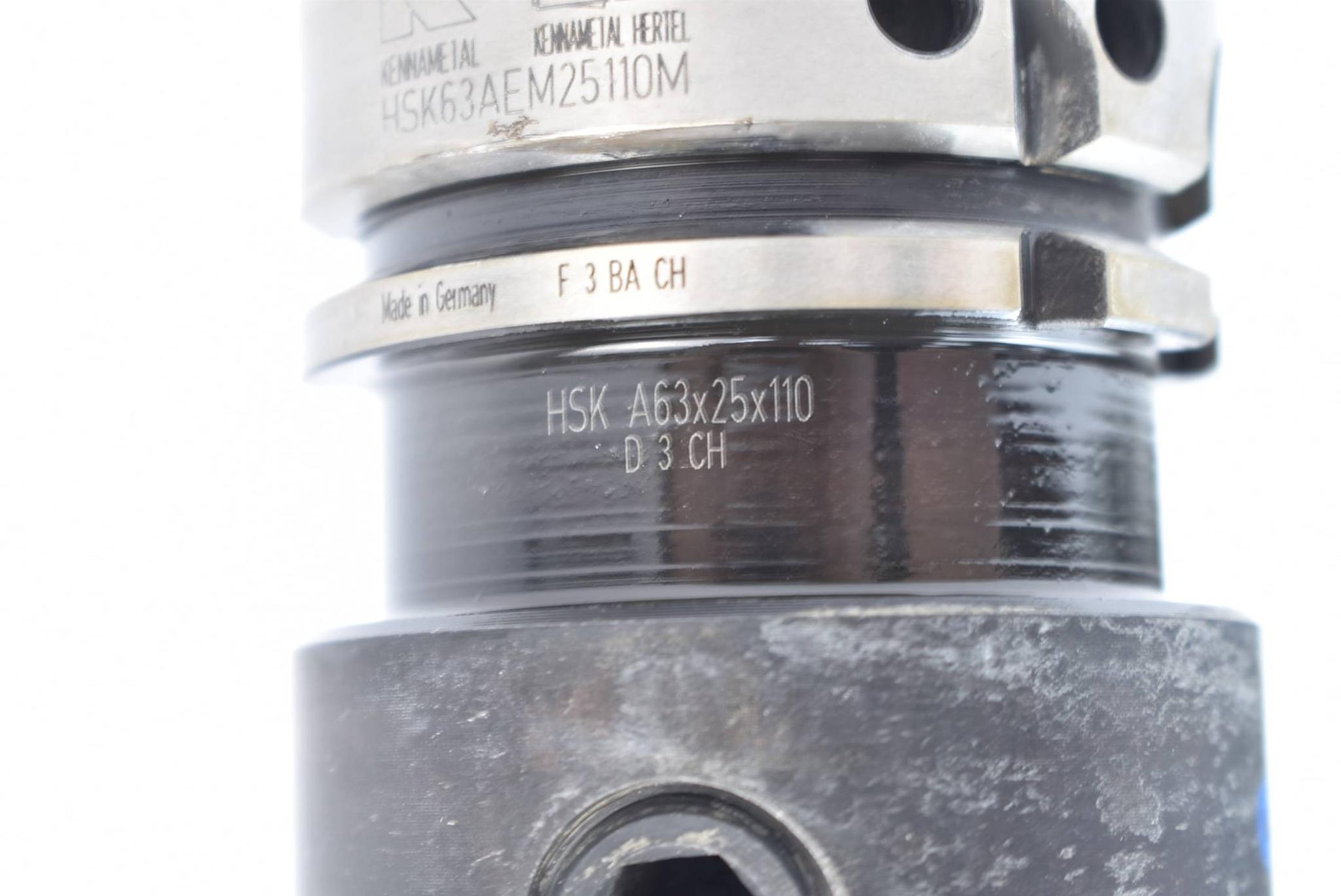 Produktfoto 3 von Kennametal HSK63AEM25110M ( HSK A63x25x110 D3 CH ) + Multistep 11290420200