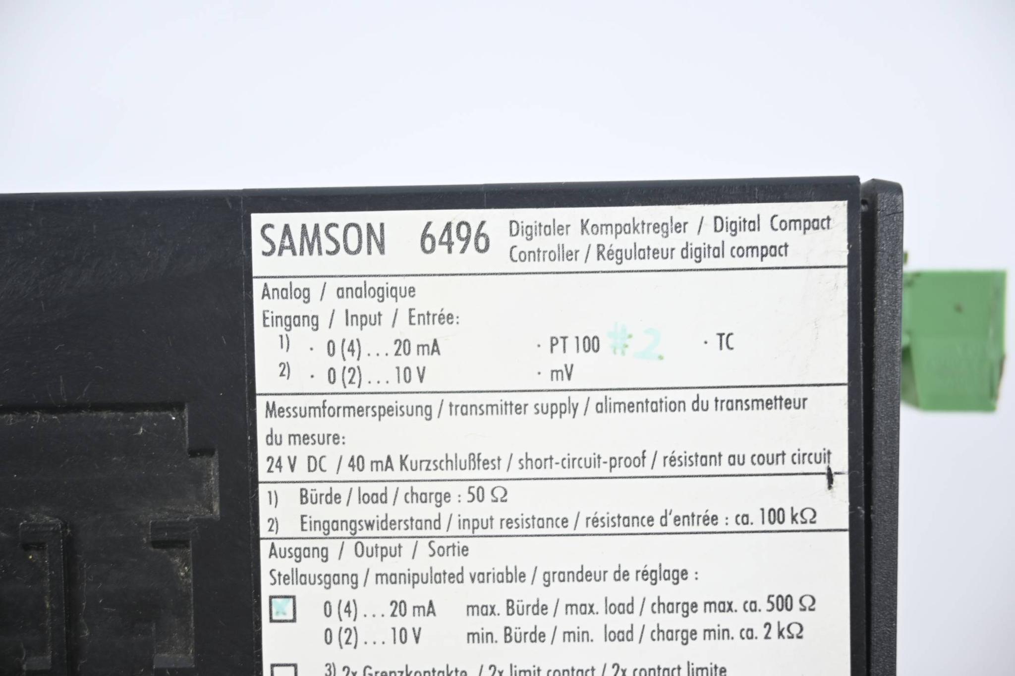 Produktfoto 2 von Samson Digitaler Kompaktregler 6496