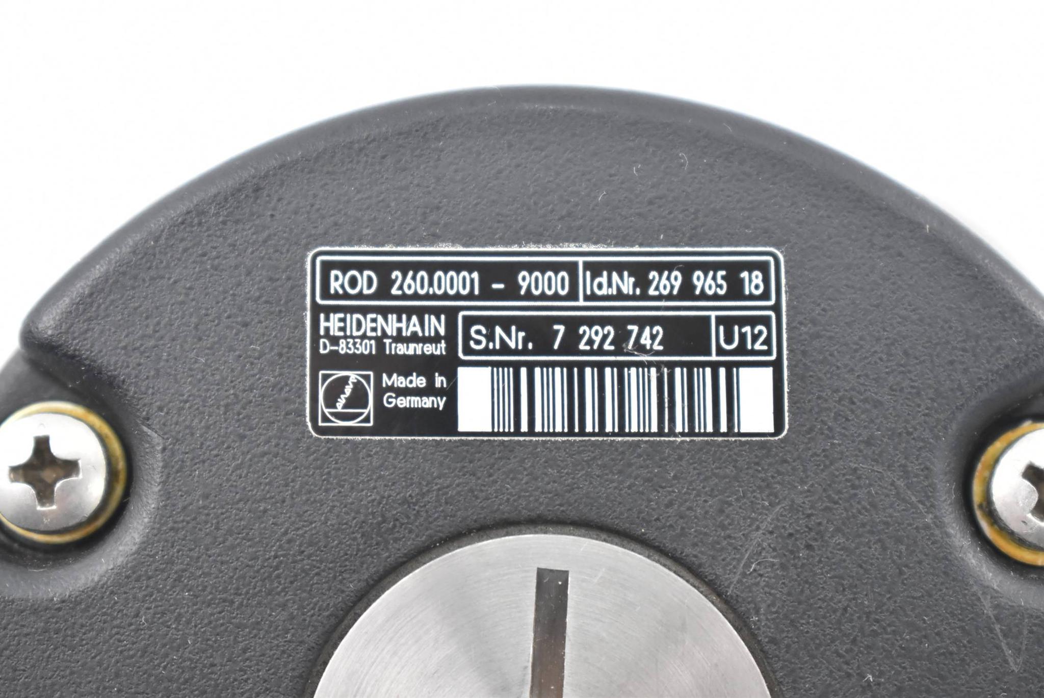 Produktfoto 2 von Heidenhain Drehgeber ROD 260.0001 - 9000 ( 269 965-18 ) ROD260.0001-9000 ( U12 )