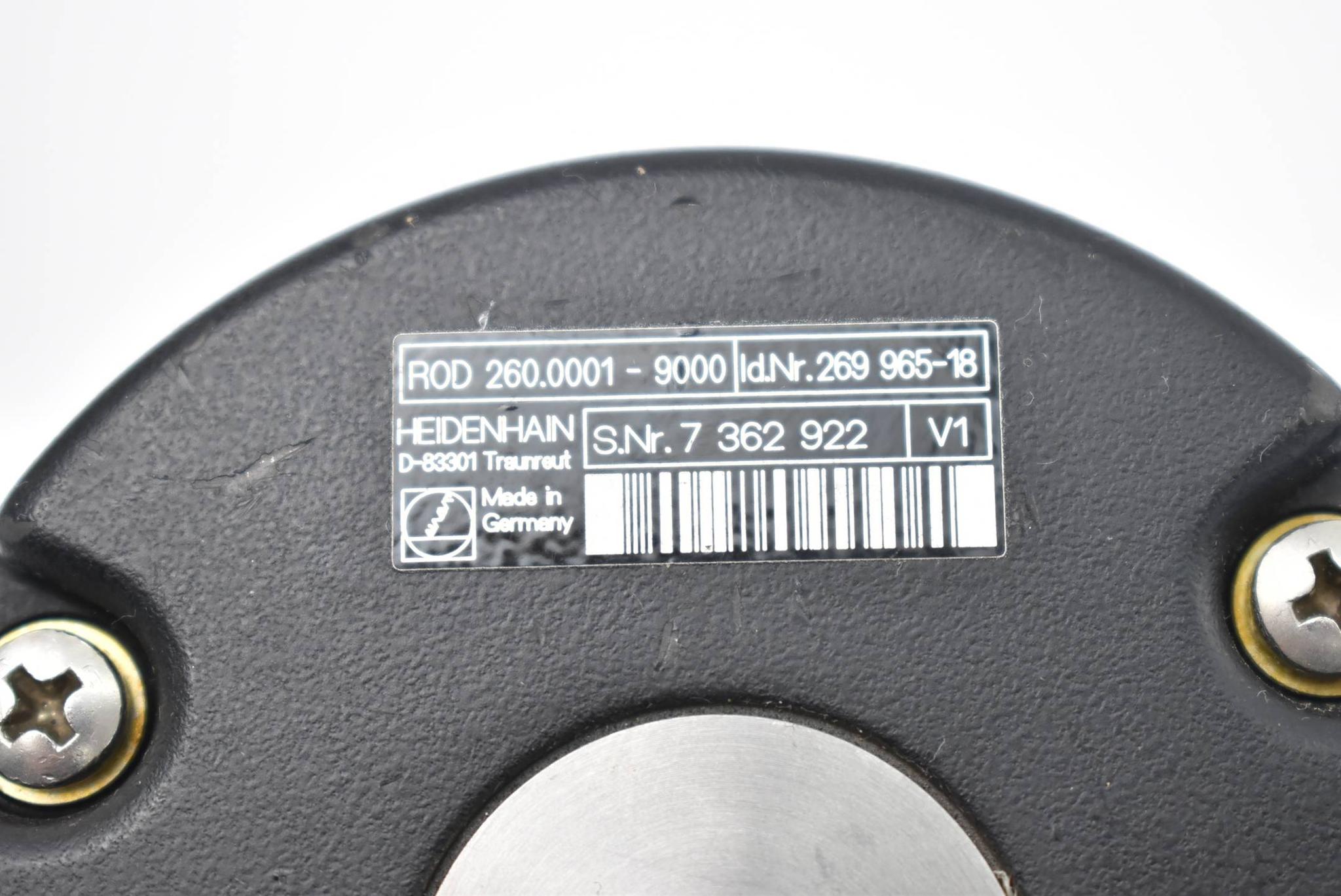 Produktfoto 2 von Heidenhain Drehgeber ROD 260.0001 - 9000 ( 269 965-18 ) ROD260.0001-9000 ( V1 )