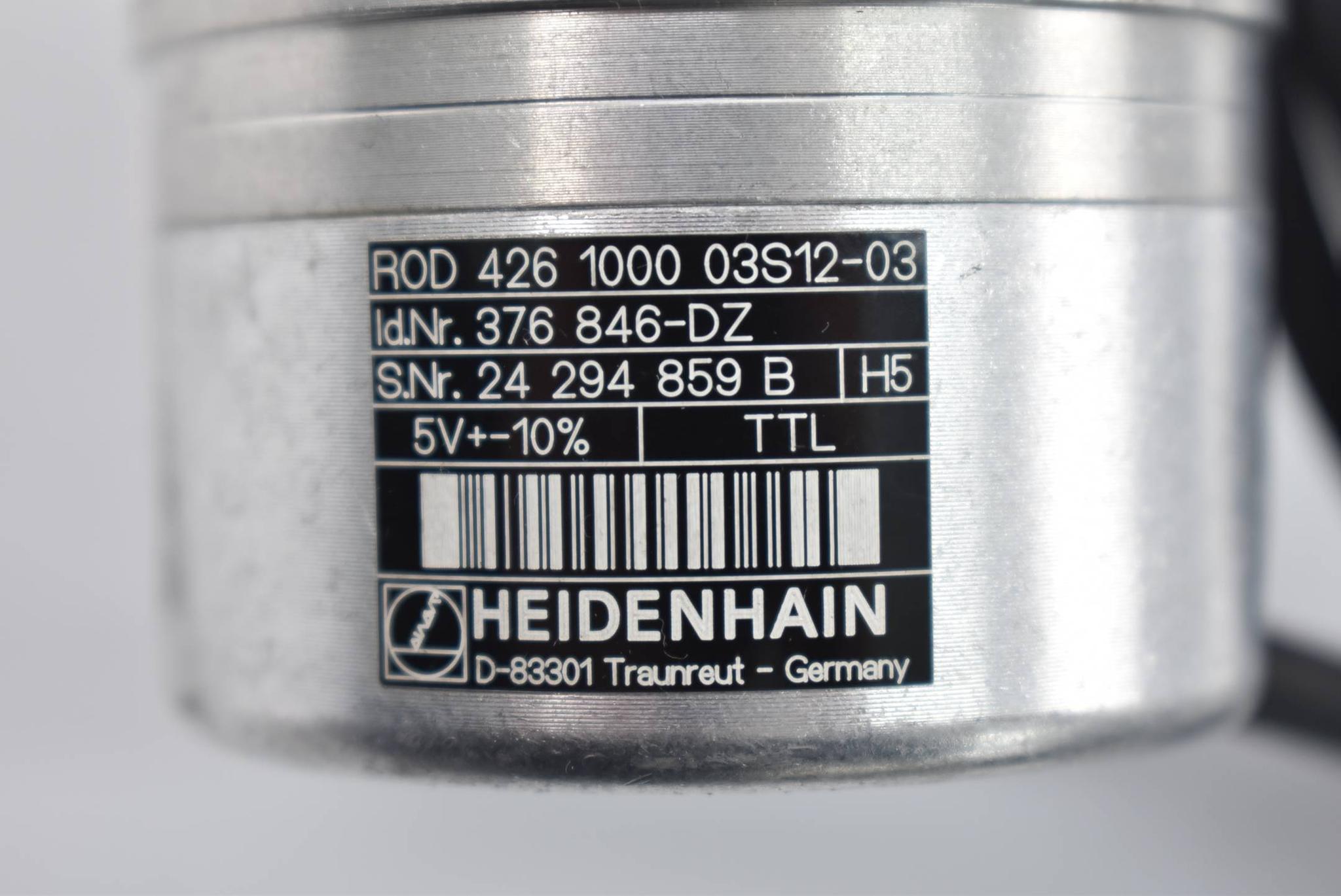 Produktfoto 2 von Heidenhain ROD 426 1000 03S12-03 ( 376 846-DZ ) H5