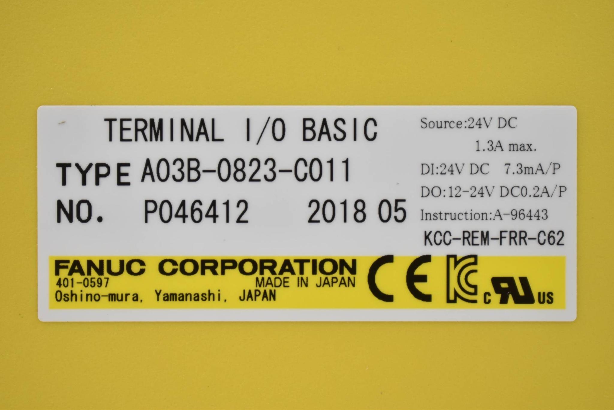 Produktfoto 4 von Fanuc Terminal I/O Basic A03B-0823-C011