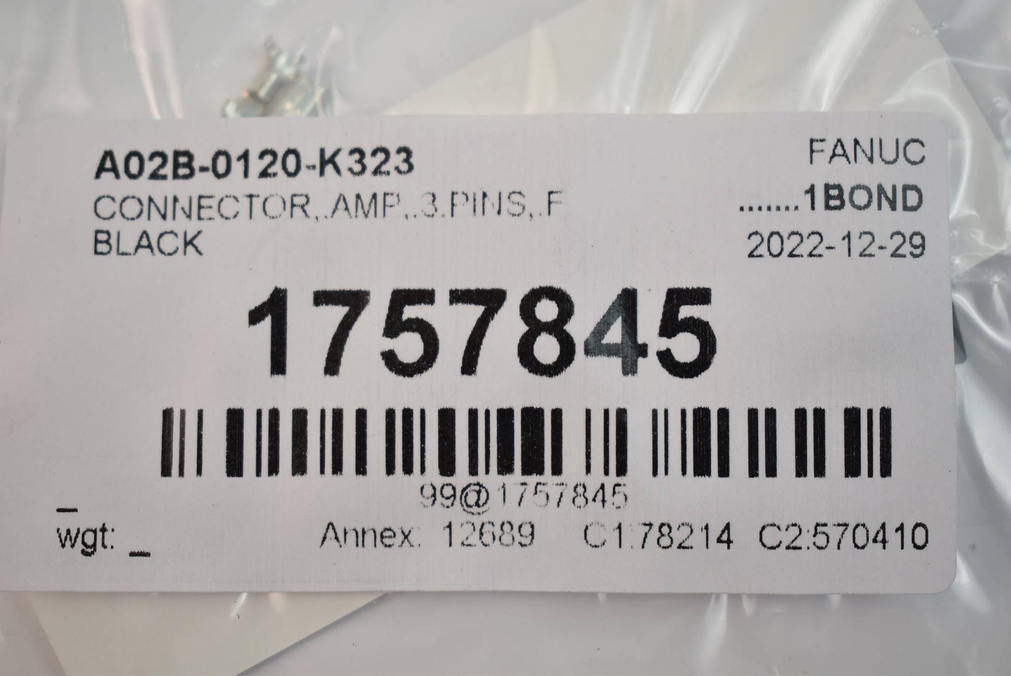 Produktfoto 2 von Fanuc connector AMP A02B-0120-K323