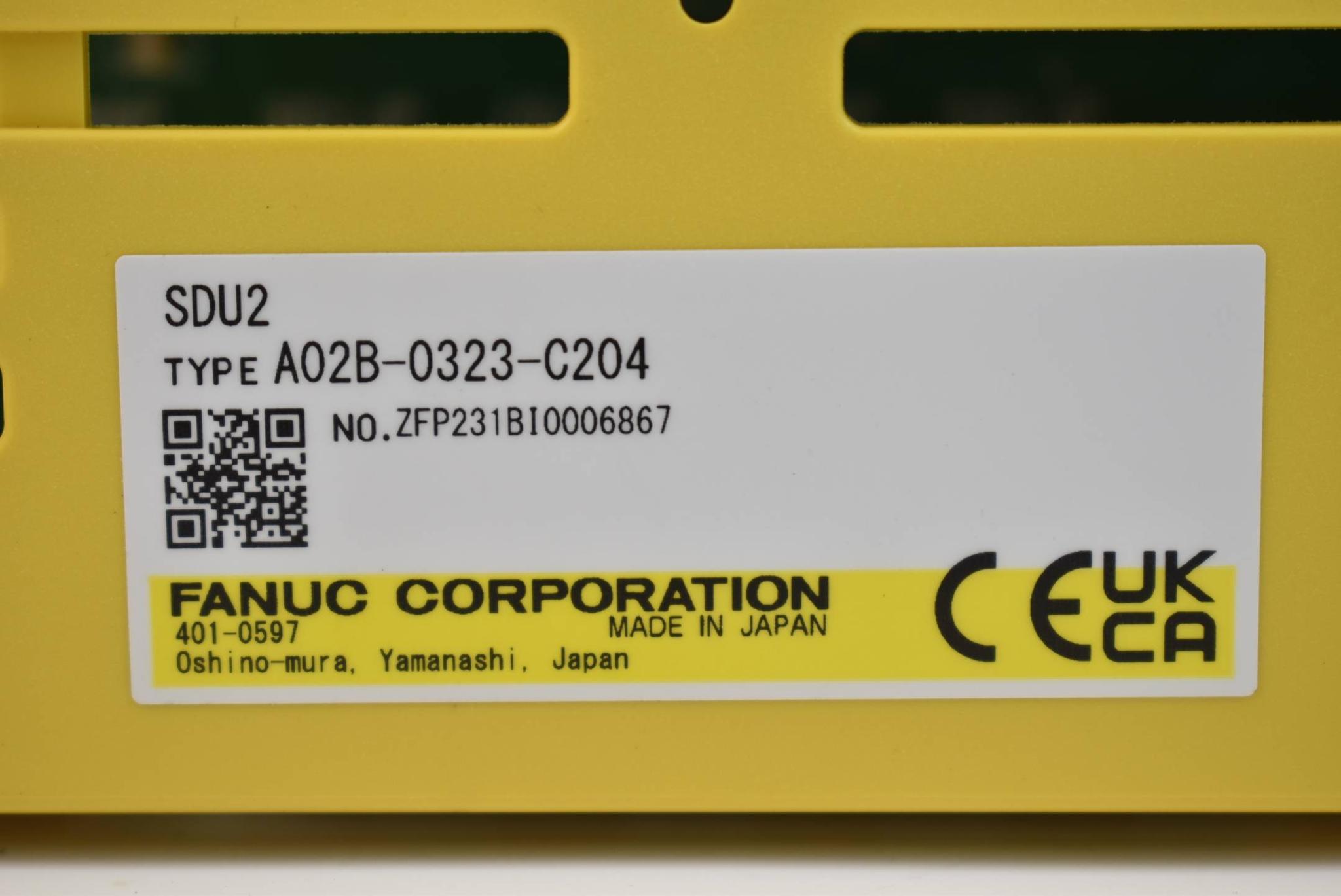 Produktfoto 3 von Fanuc SDU2 Interface Modul A02B-0323-C204