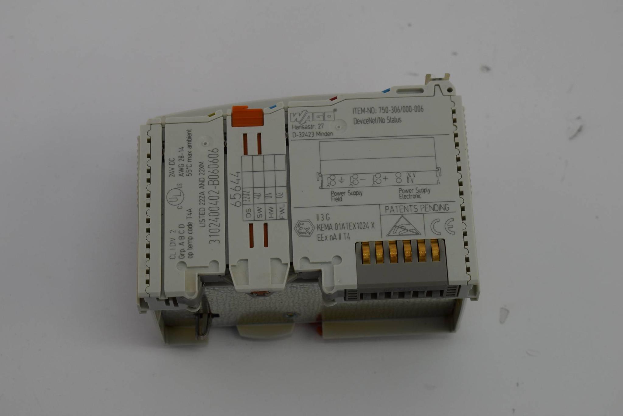 Produktfoto 3 von Wago DeviceNet Module 750-306/000-006