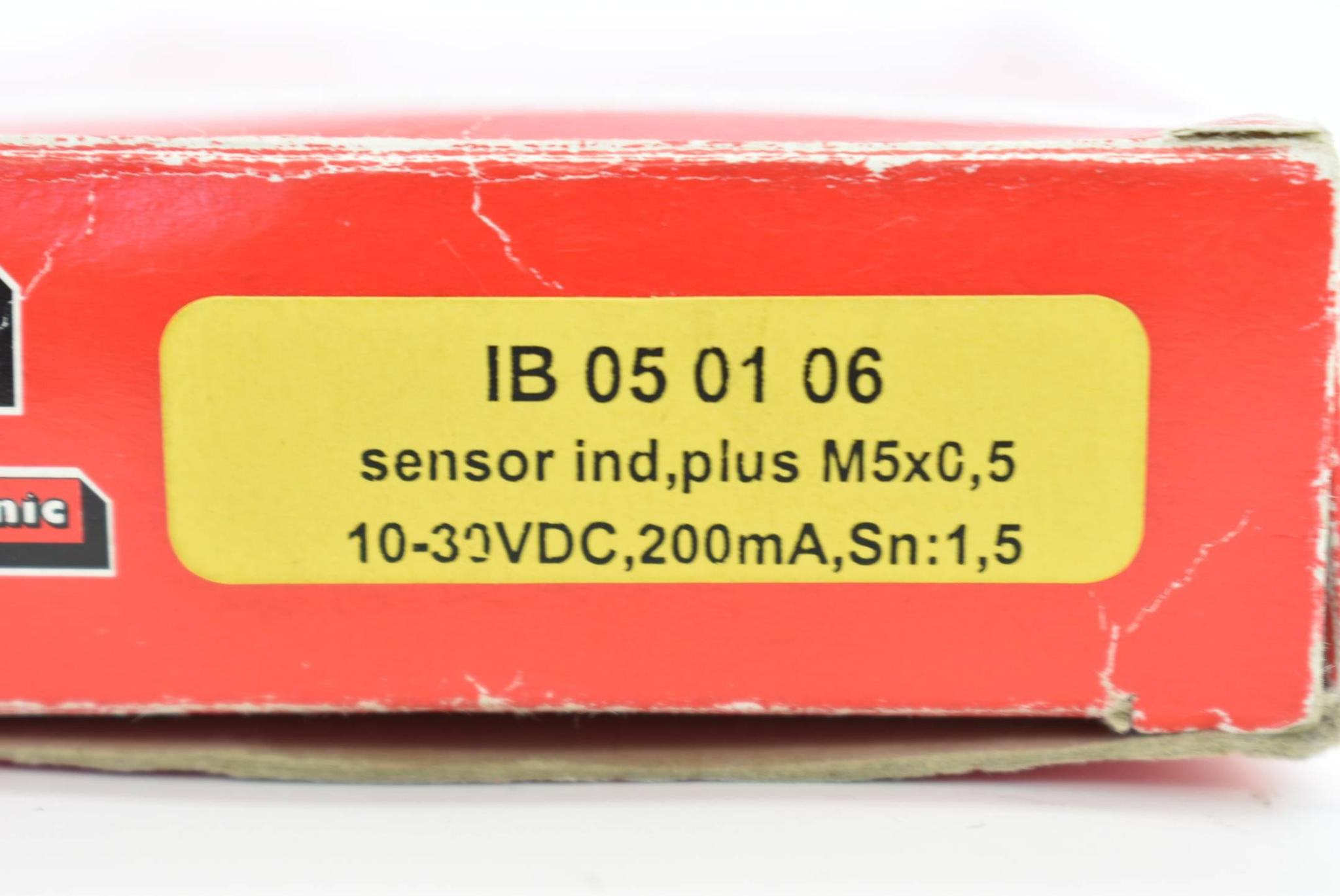 Produktfoto 2 von IPF Sensor Induktiv IB 05 01 06 ( IB050106 )