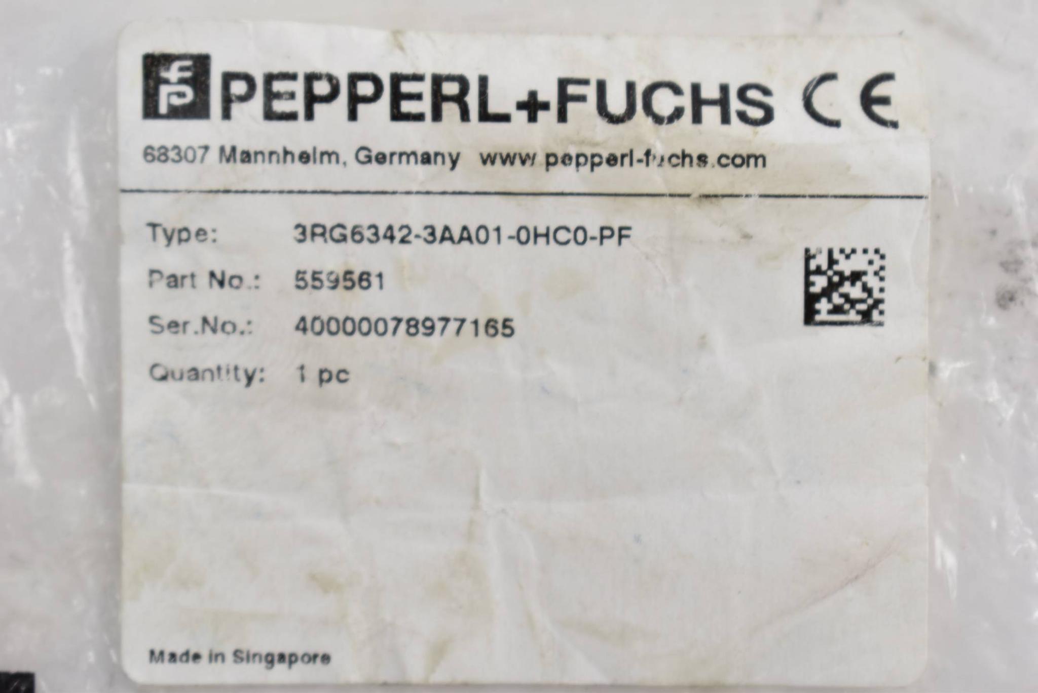 Produktfoto 2 von Pepperl & Fuchs Ultraschallsensor ohne Sensor 3RG6342-3AA01-0HC0-PF ( 559561 )