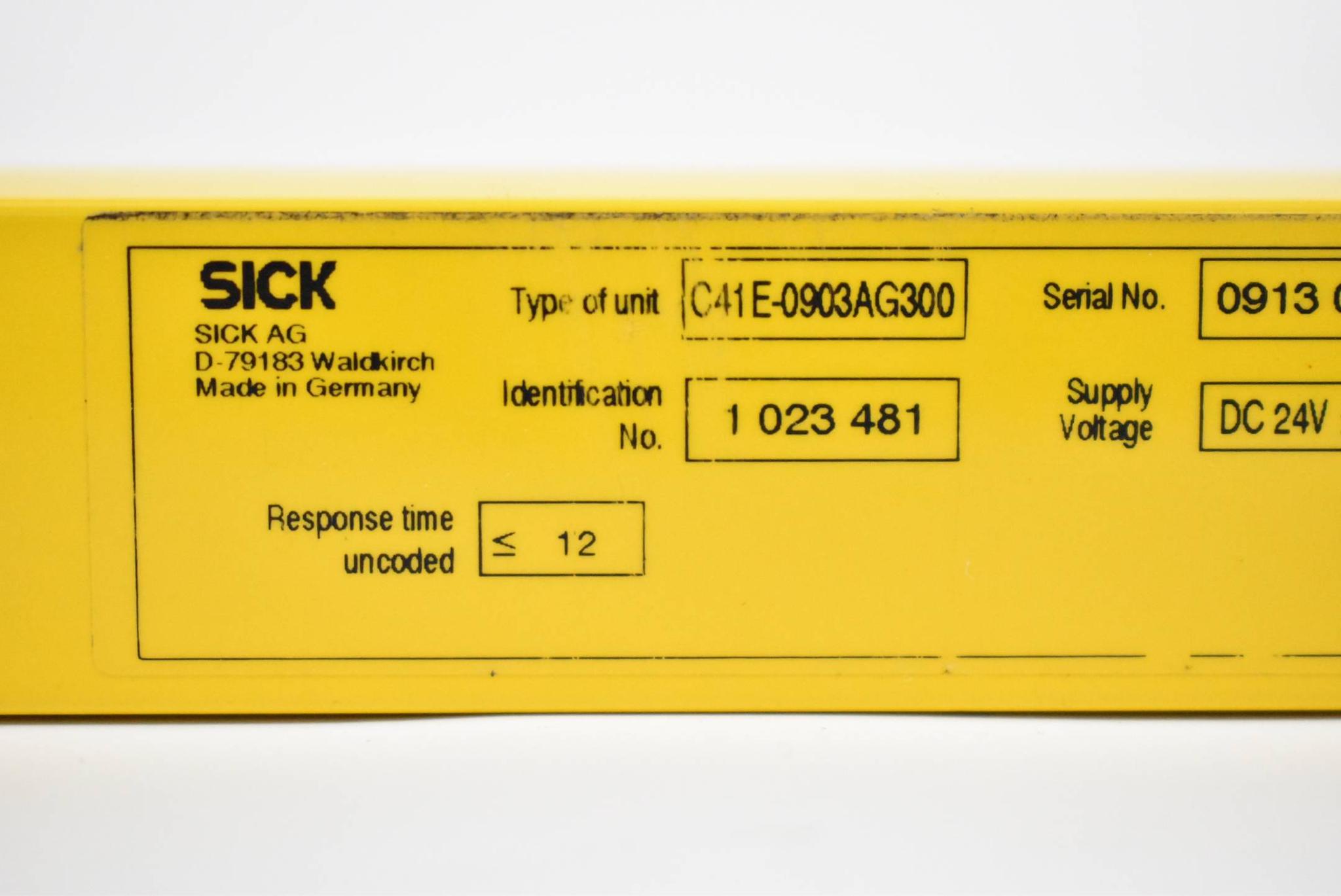 Produktfoto 2 von Sick C 4000 micro Sicherheit-Lichtschranke C41E-0903AG300 ( 1 023 481 )