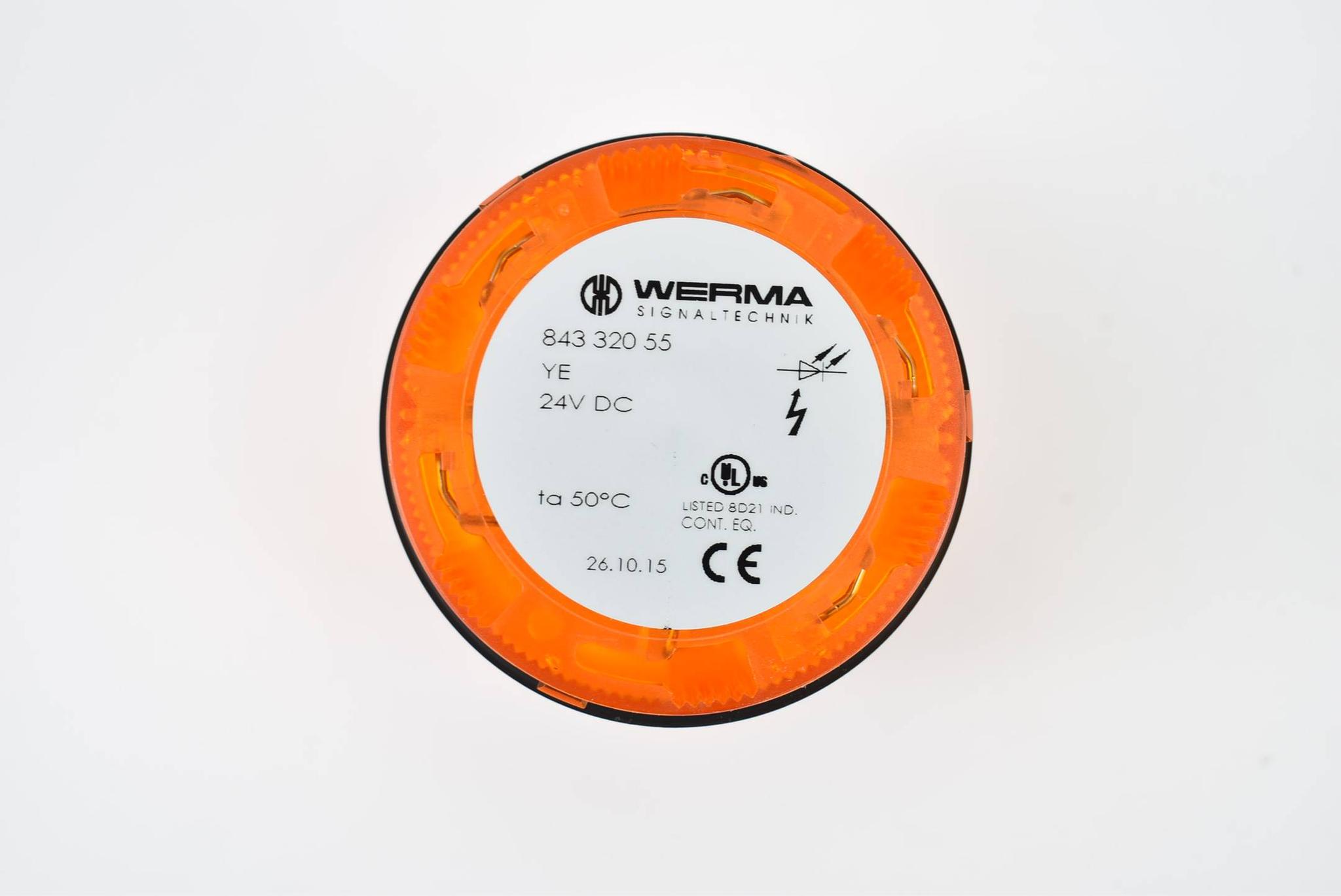 Produktfoto 2 von Werma Signaltechnik LED-Blitzlichtelement 24VDC 843 320 55 ( 84332055 )