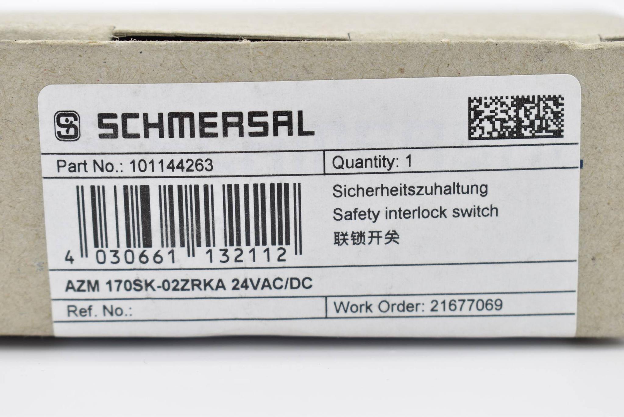 Produktfoto 2 von Schmersal Sicherheitszuhaltung AZM 170SK-02ZRA 24VAC/DC ( 21677069 )