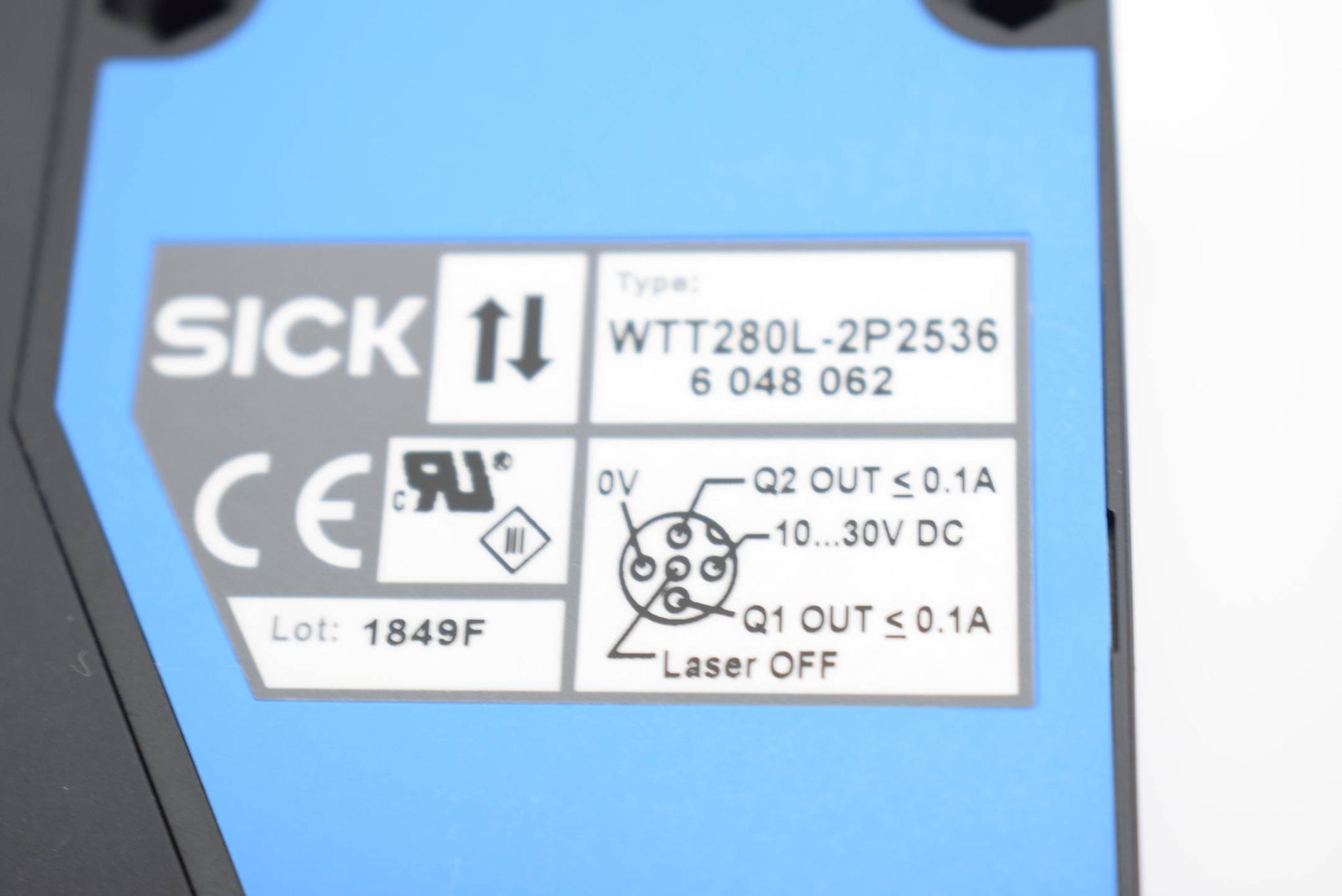 Produktfoto 2 von Sick Multitask-Lichtschranke WTT280L-2P2536