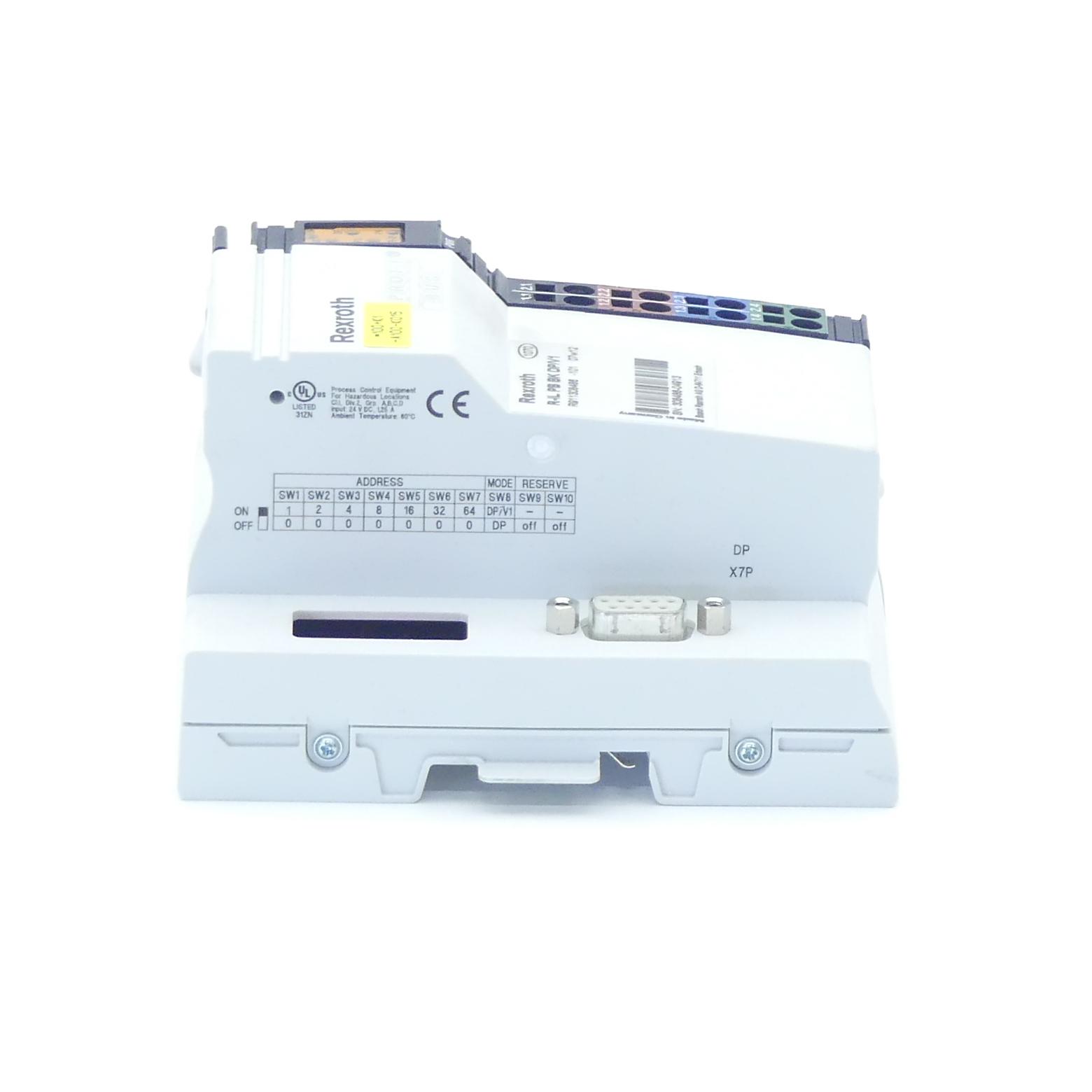 Produktfoto 3 von REXROTH Profibus R-IL-PB BK DP/V1