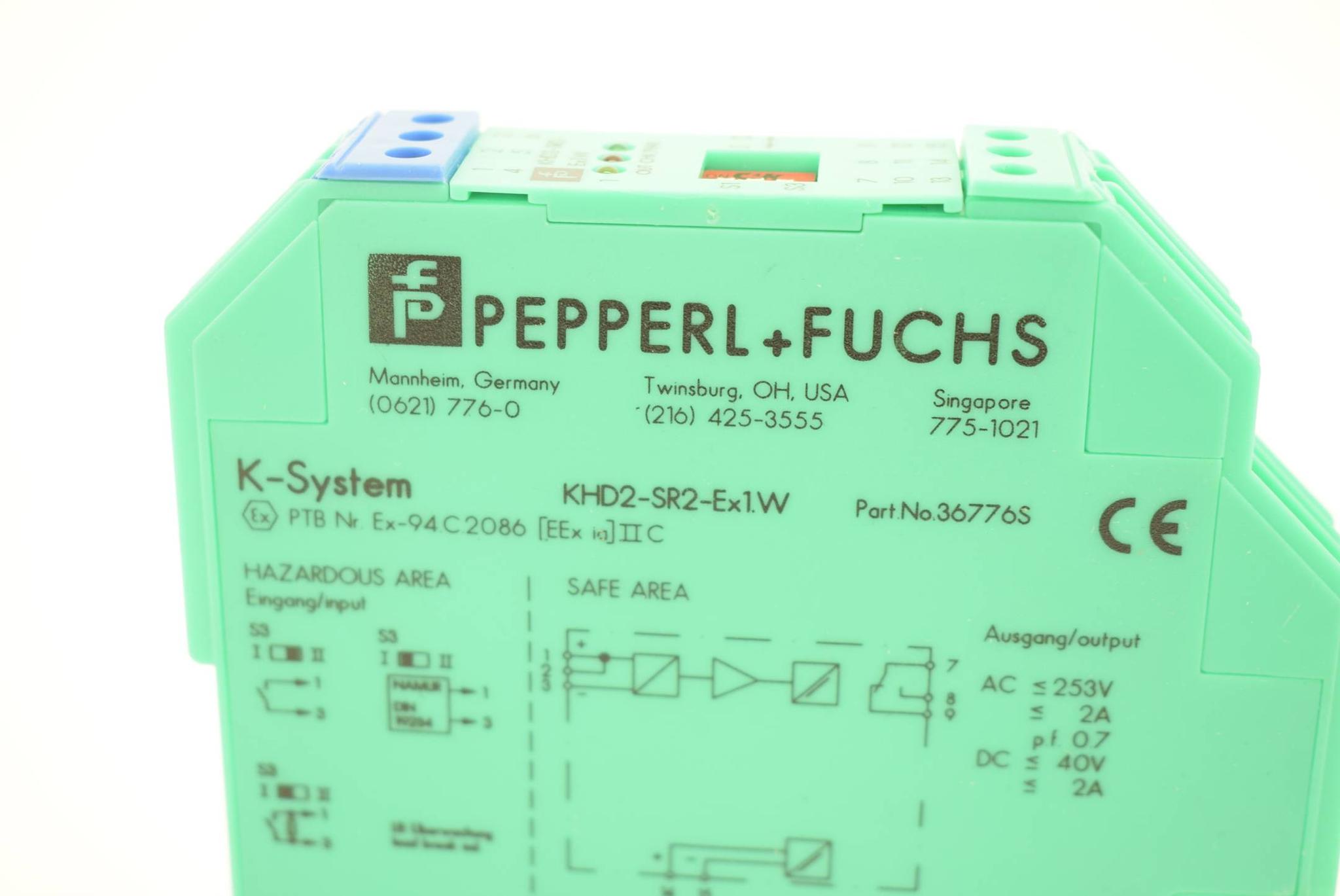 Produktfoto 2 von Pepperl + Fuchs KHD2-SR2-EX1.W ( 36776S )