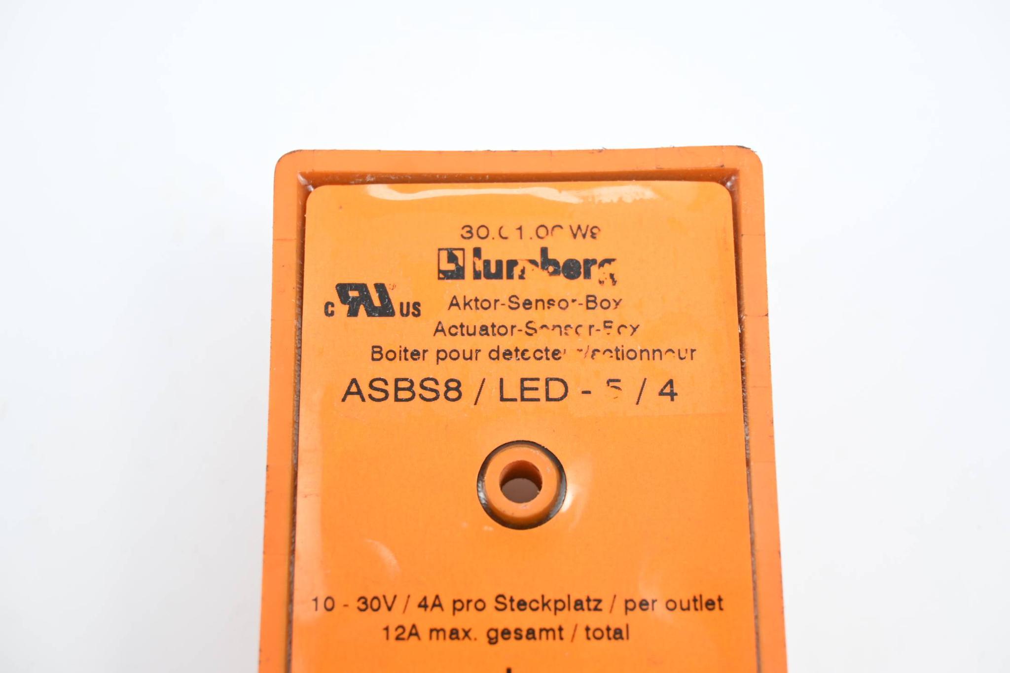 Produktfoto 2 von Lumberg Aktor Sensor Box ASBS8/LED-5/4 ( ASBS8 / LED - 5 / 4 )