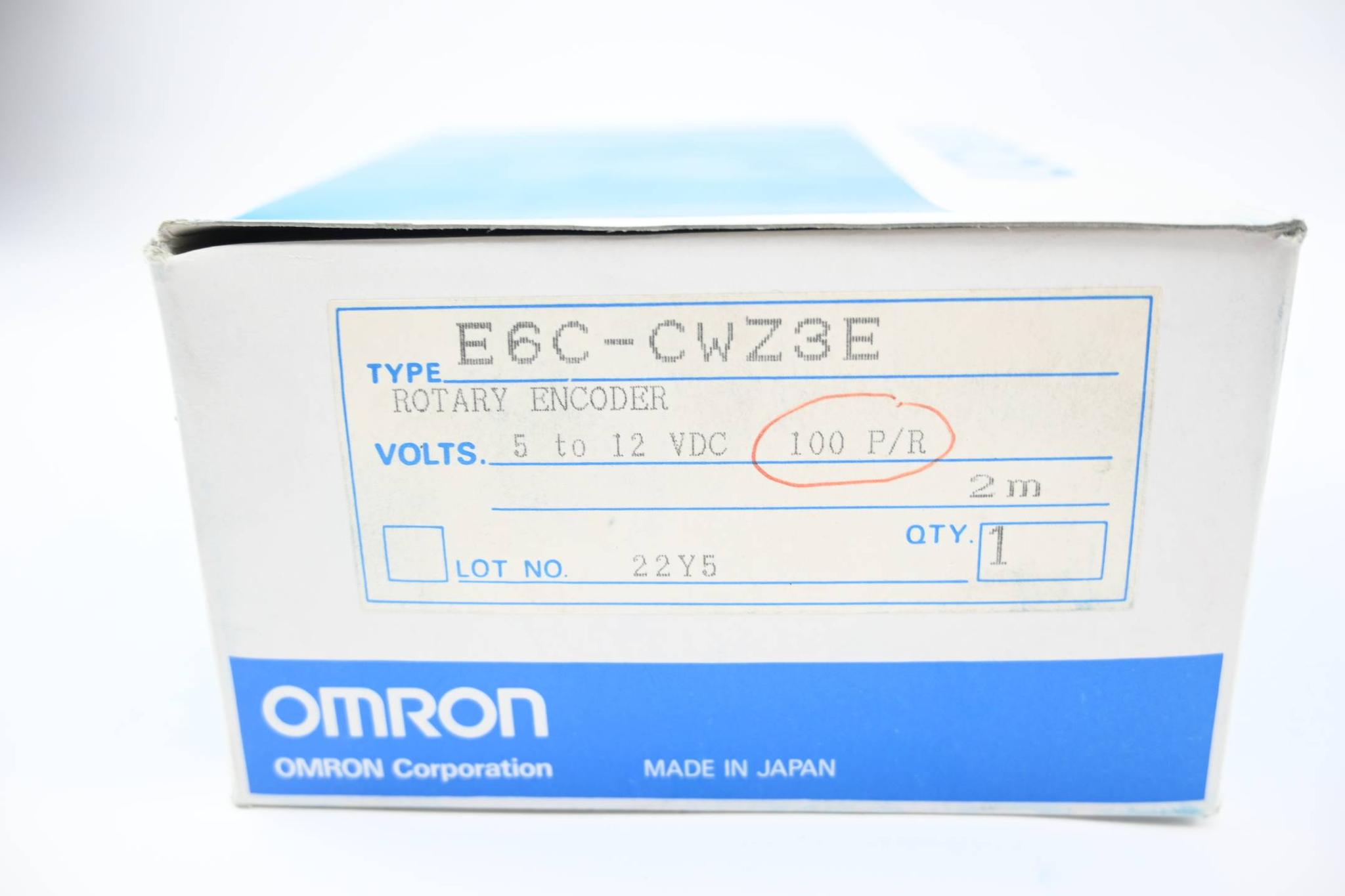 Produktfoto 3 von Omron Drehcodierer 5-12 VDC 100 P/R ( E6C-CWZ3E )