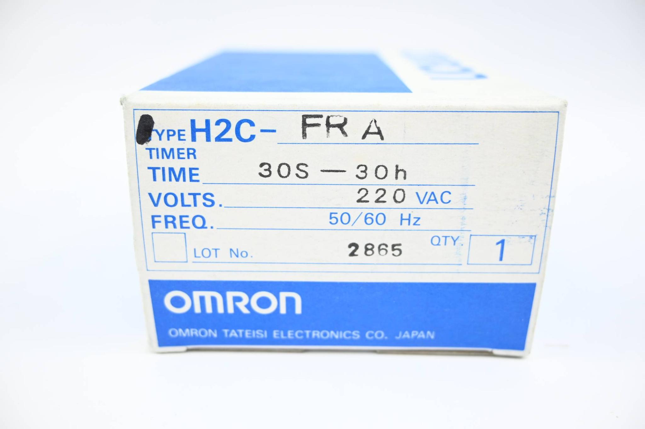 Produktfoto 3 von Omron Timer 30s-30h 220 VAC ( H2C-FR )( H2C-FR A )