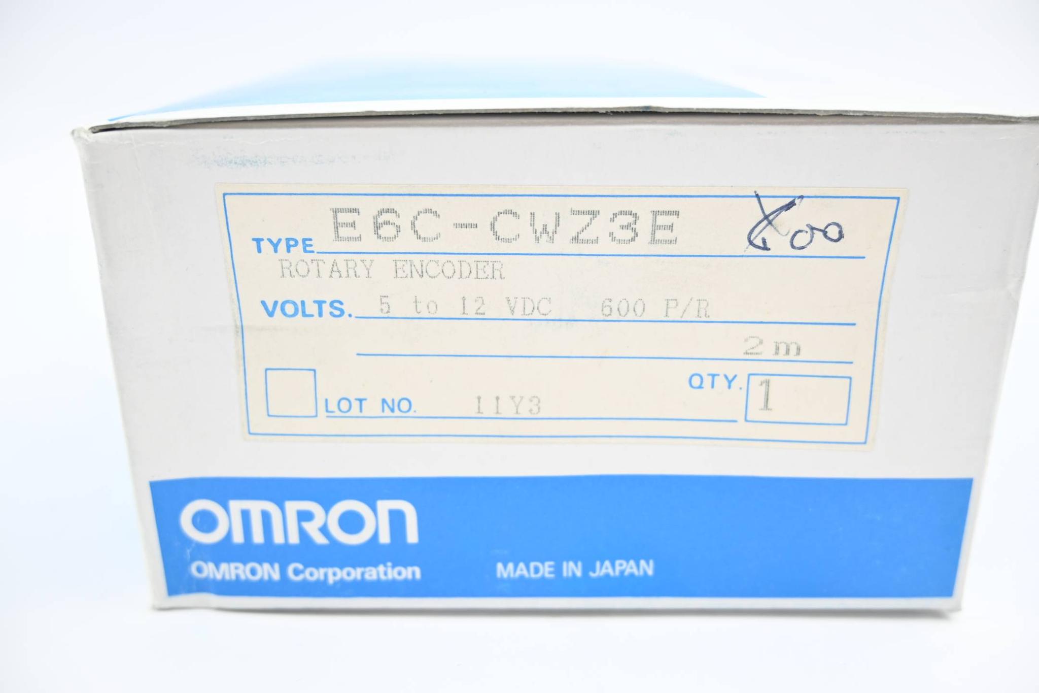 Produktfoto 3 von Omron Drehcodierer 5-12VDC 600P/R 2m ( E6C-CWZ3E )